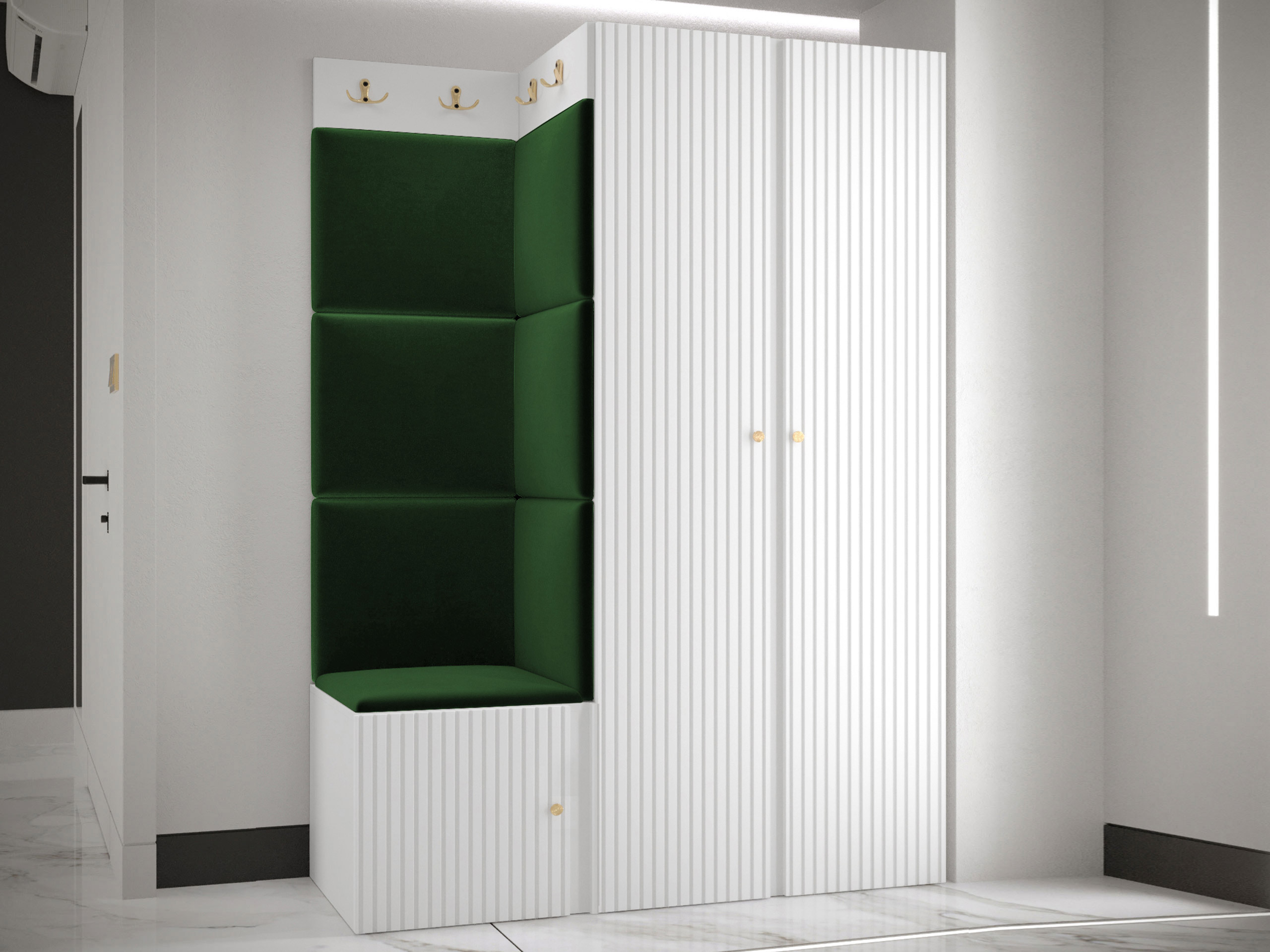 Meuble d'entrée Hartford 387 (Polo 889)