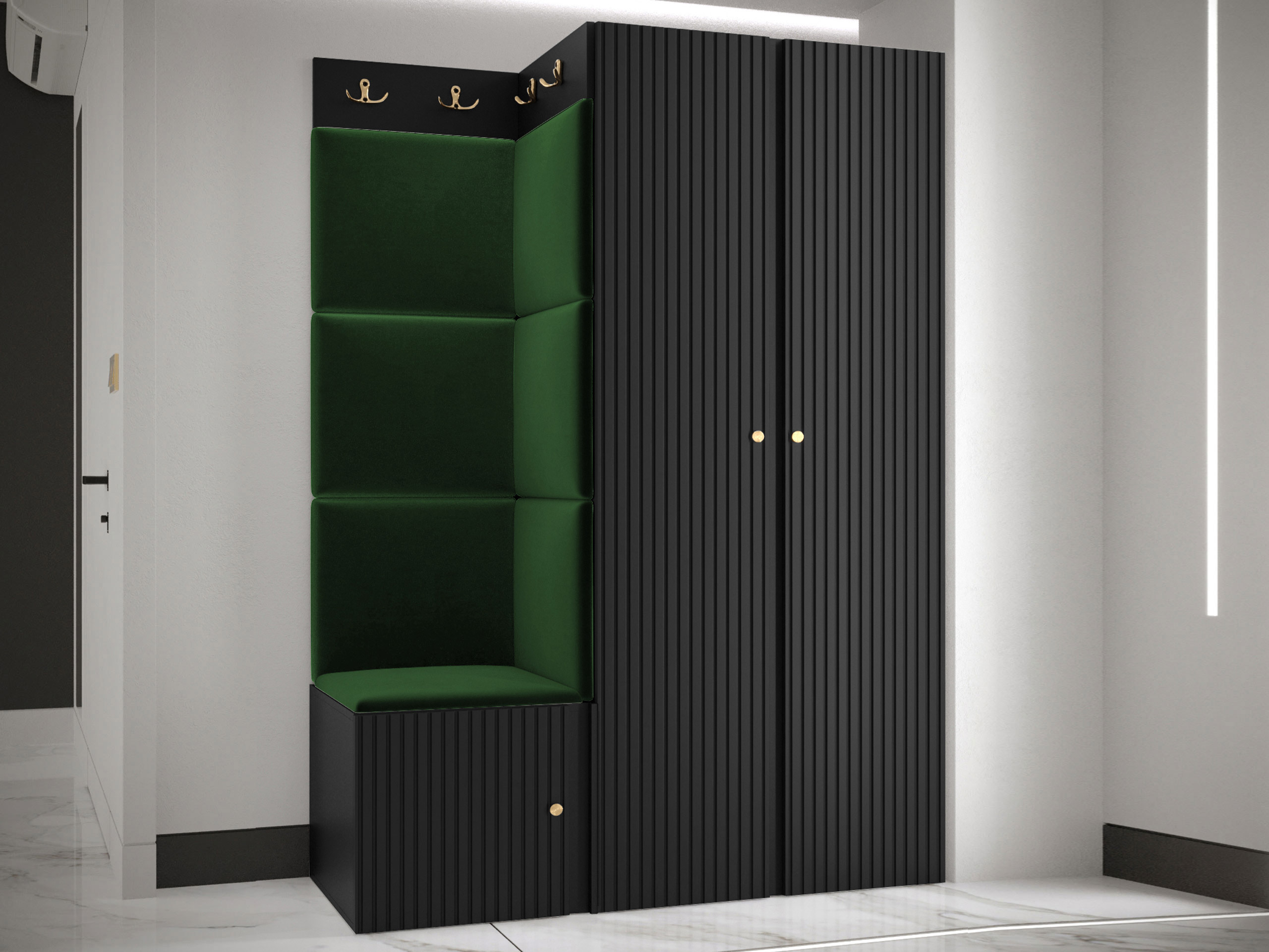 Meuble d'entrée Hartford 387 (Polo 889)