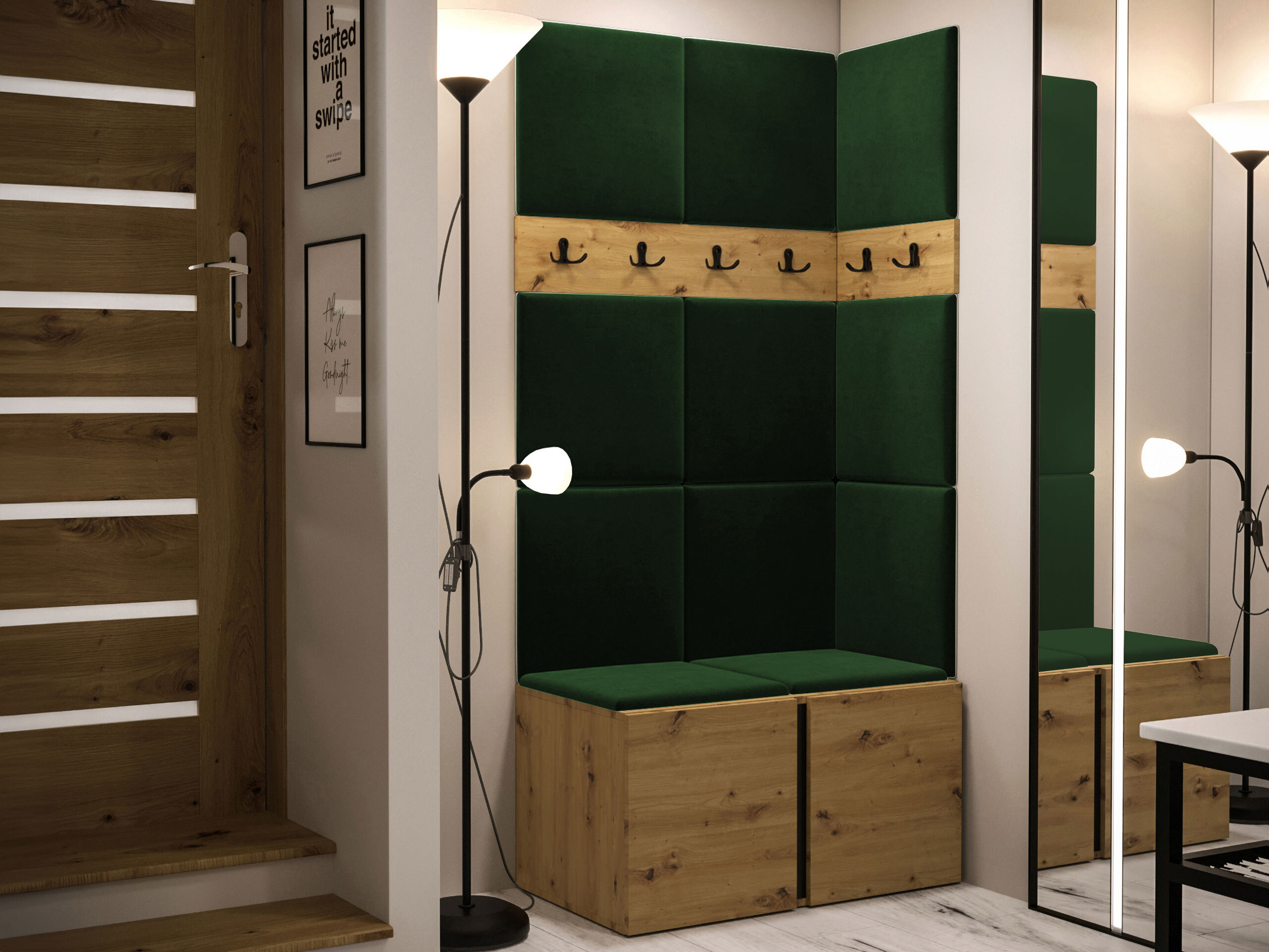 Meuble d'entrée Pinis I (Polo 889)