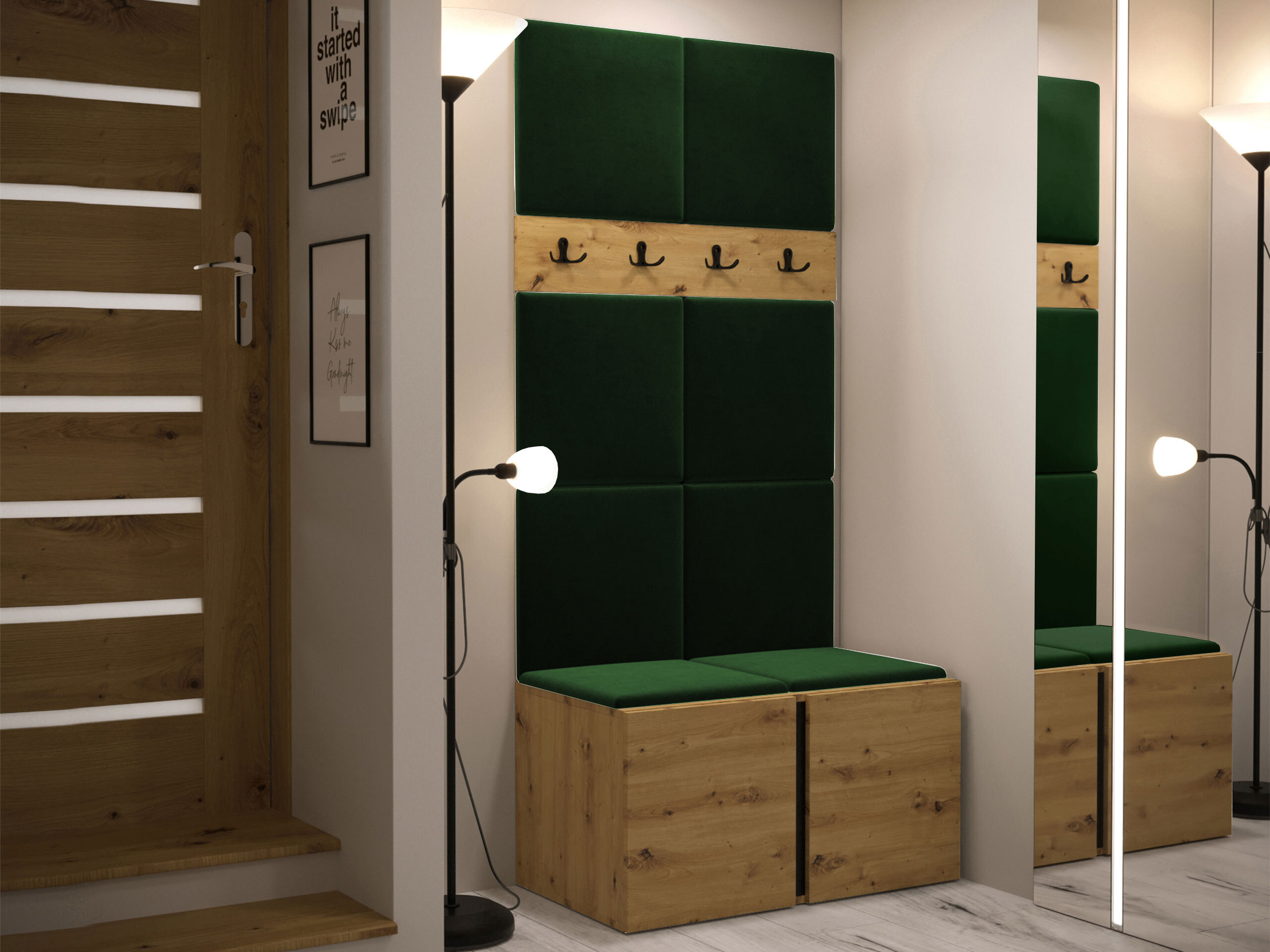 Meuble d'entrée Pinis IV (Polo 889)