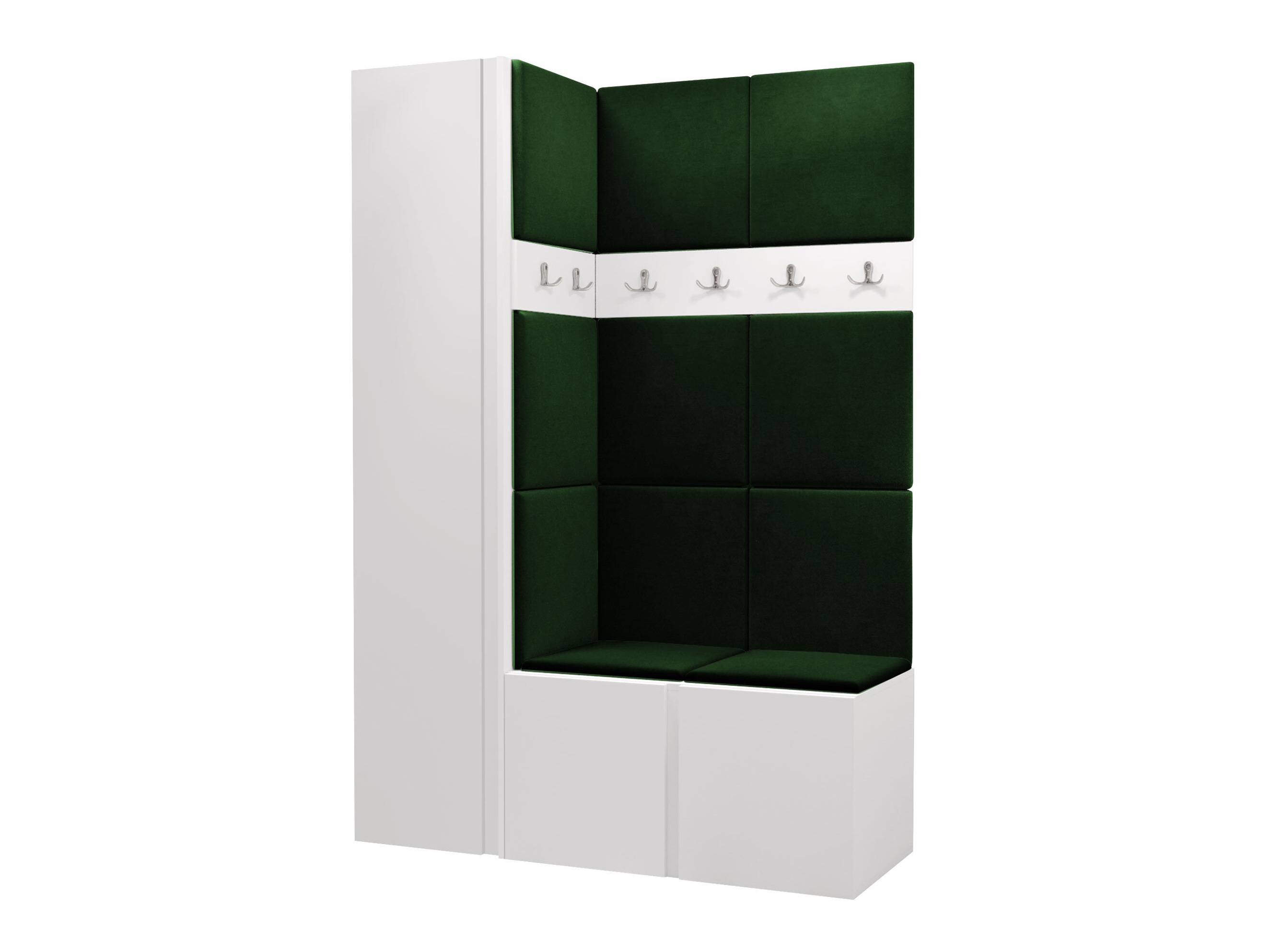 Meuble d'entrée Pinis IX (Blanc)