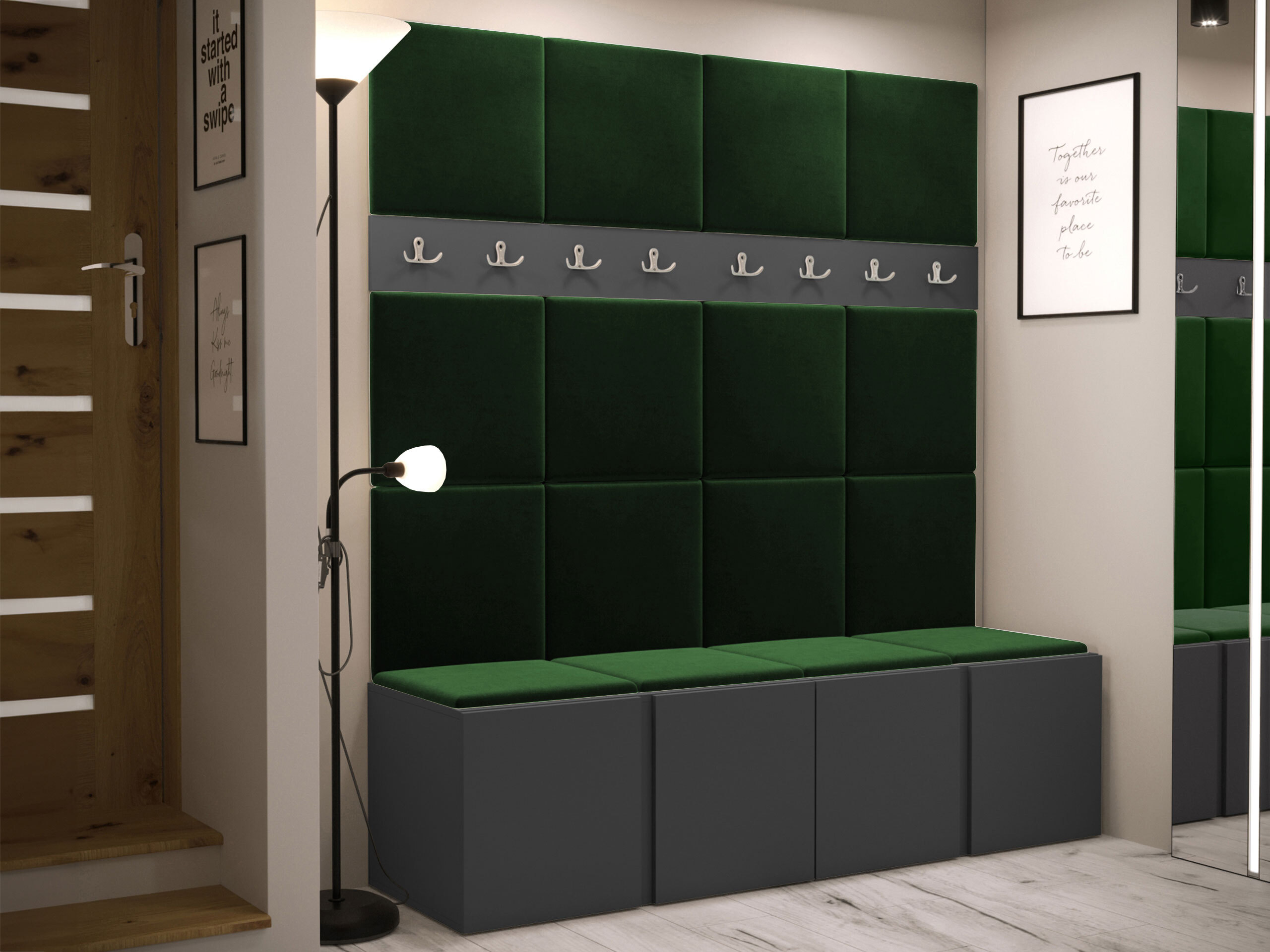 Meuble d'entrée Pinis V (Polo 889)