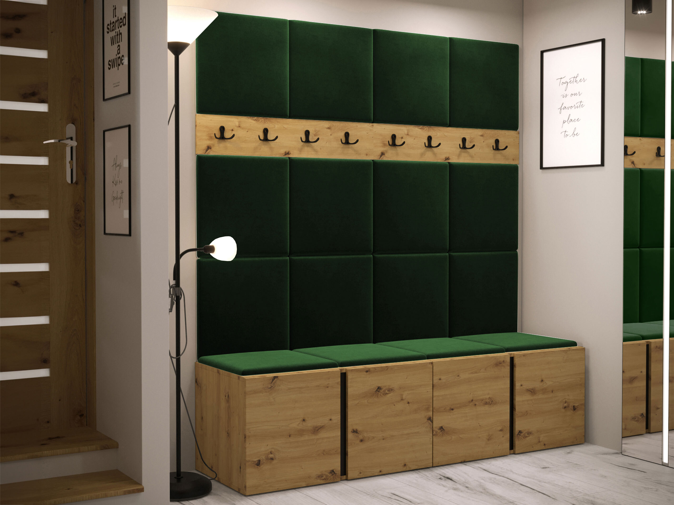 Meuble d'entrée Pinis V (Polo 889)