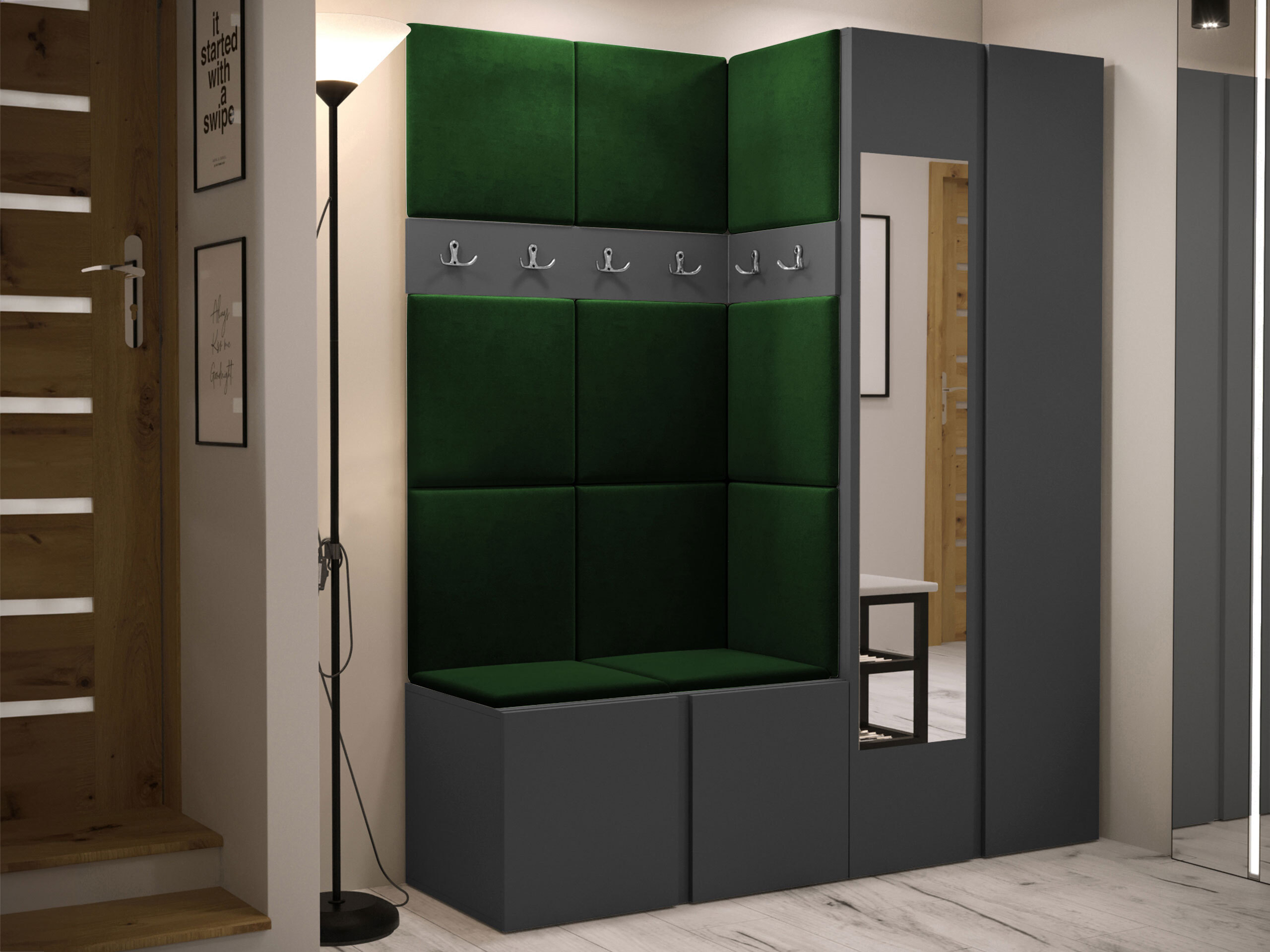 Meuble d'entrée Pinis X (Polo 889)