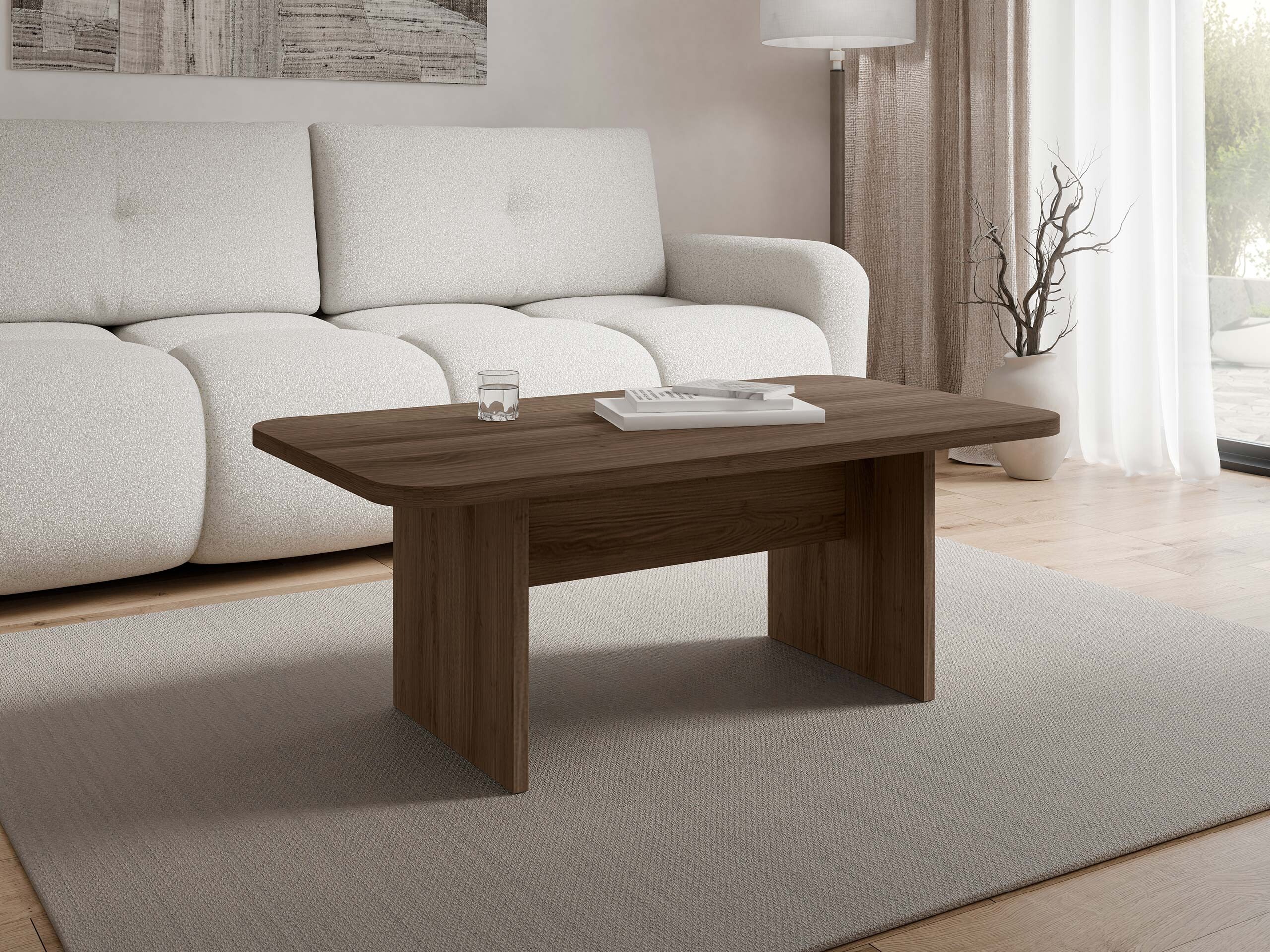 Table basse Comfivo 613 (Noyer)