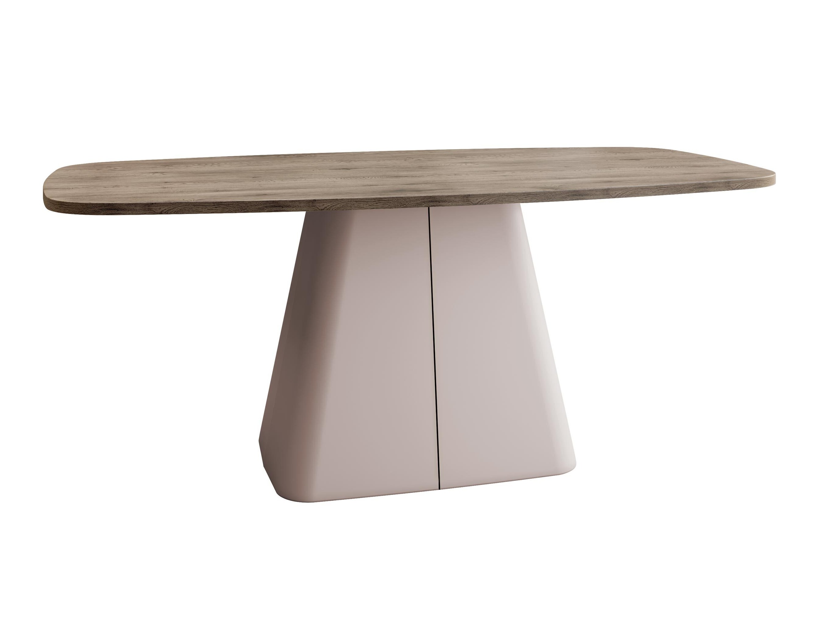 Table basse Oswego 158 (Clair bois + Cachemire)