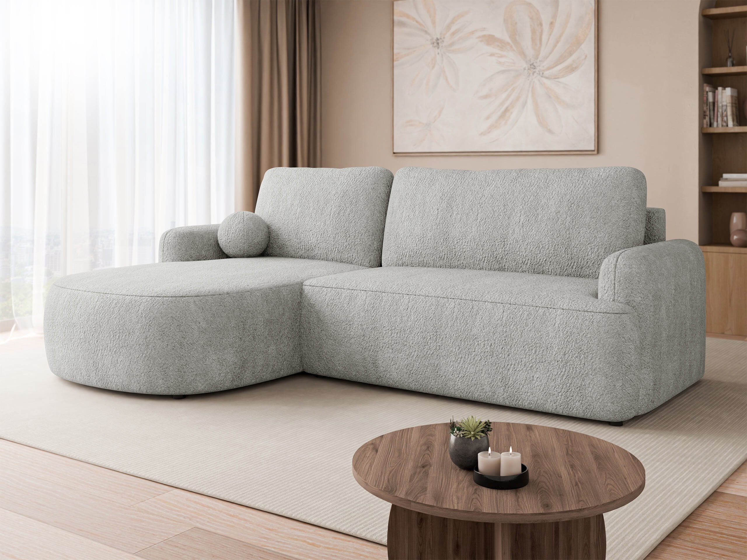 Canapé d'angle Comfivo Popis (Coral 75)