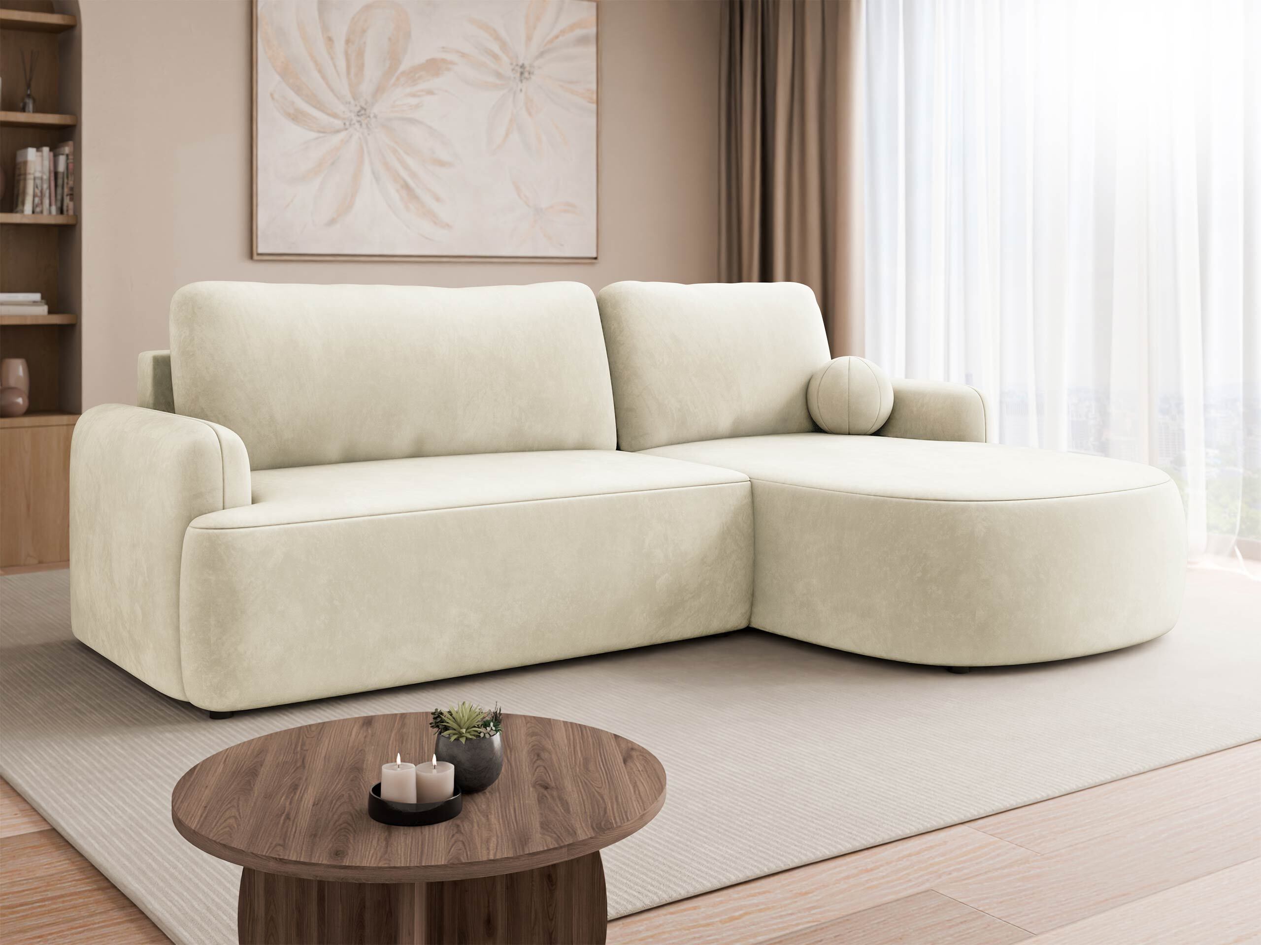 Canapé d'angle Comfivo Popis (Magic Velvet 2250)