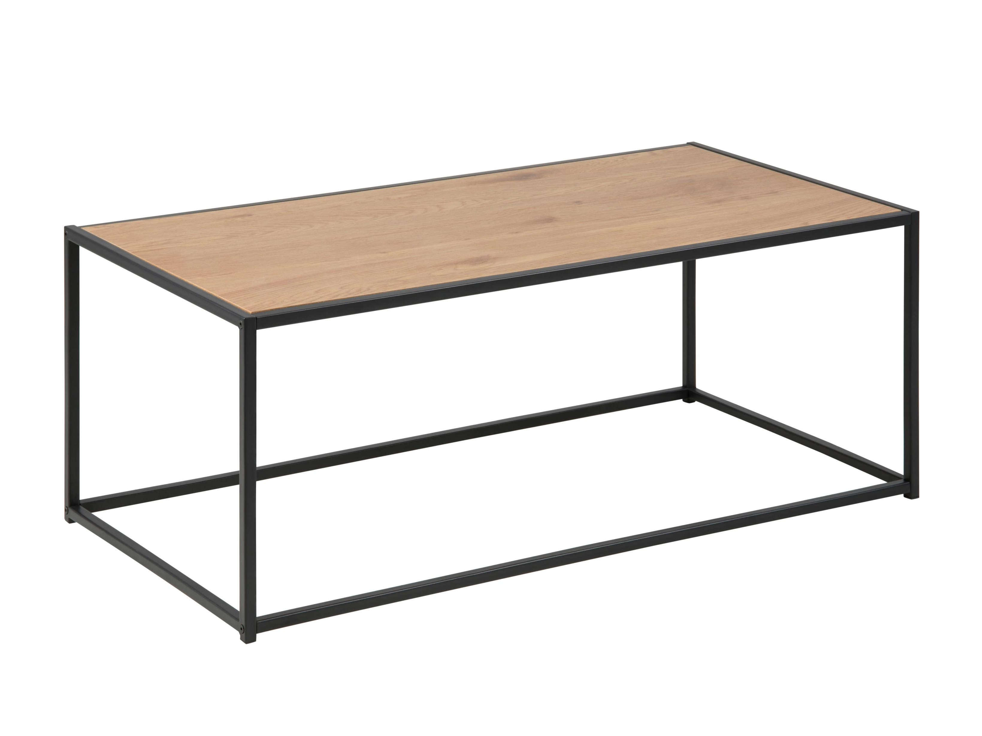 Table basse Norsica Sevferi 147 (Chêne sauvage + Noir)