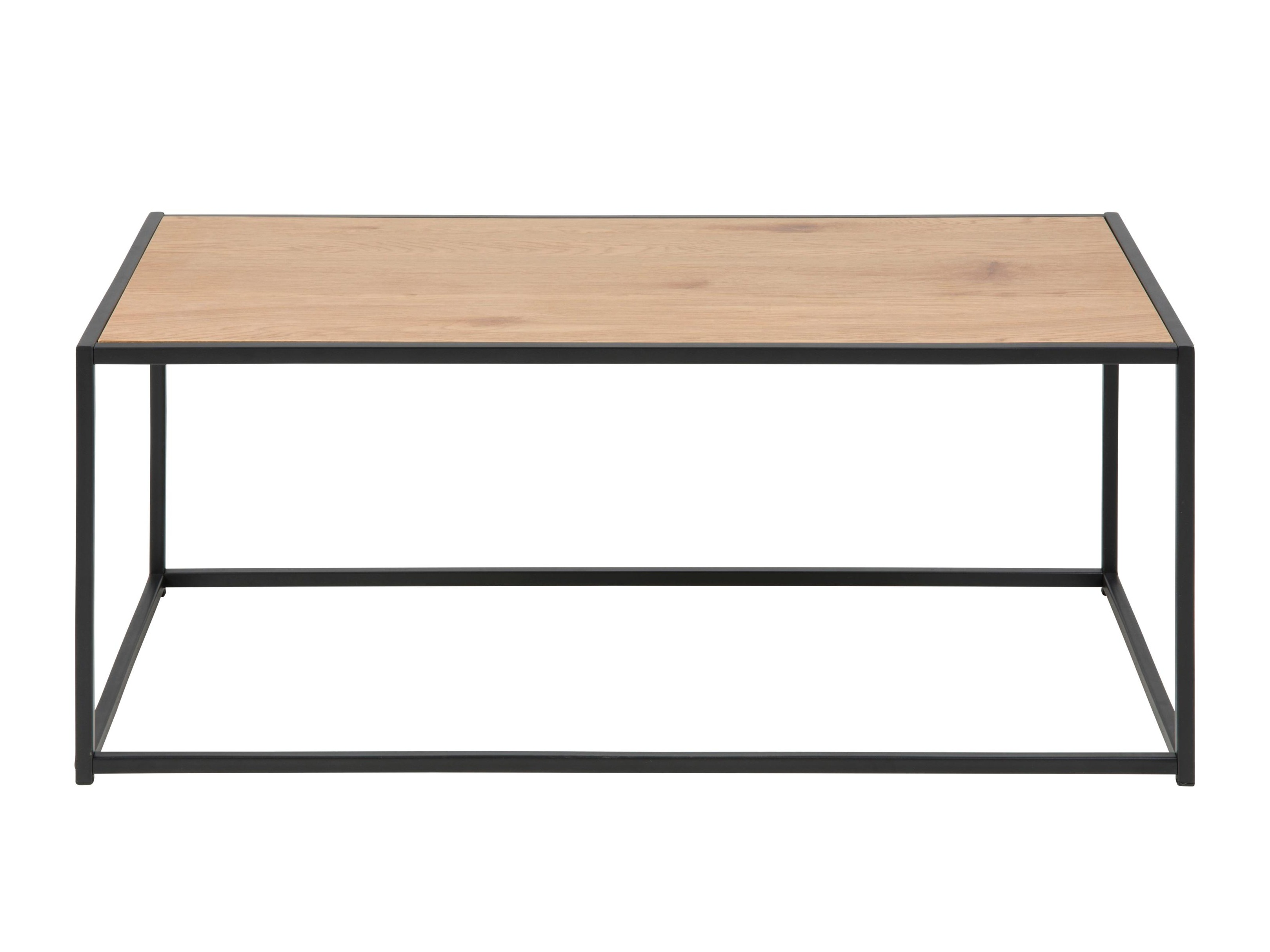 Table basse Norsica Sevferi 147 (Chêne sauvage + Noir)