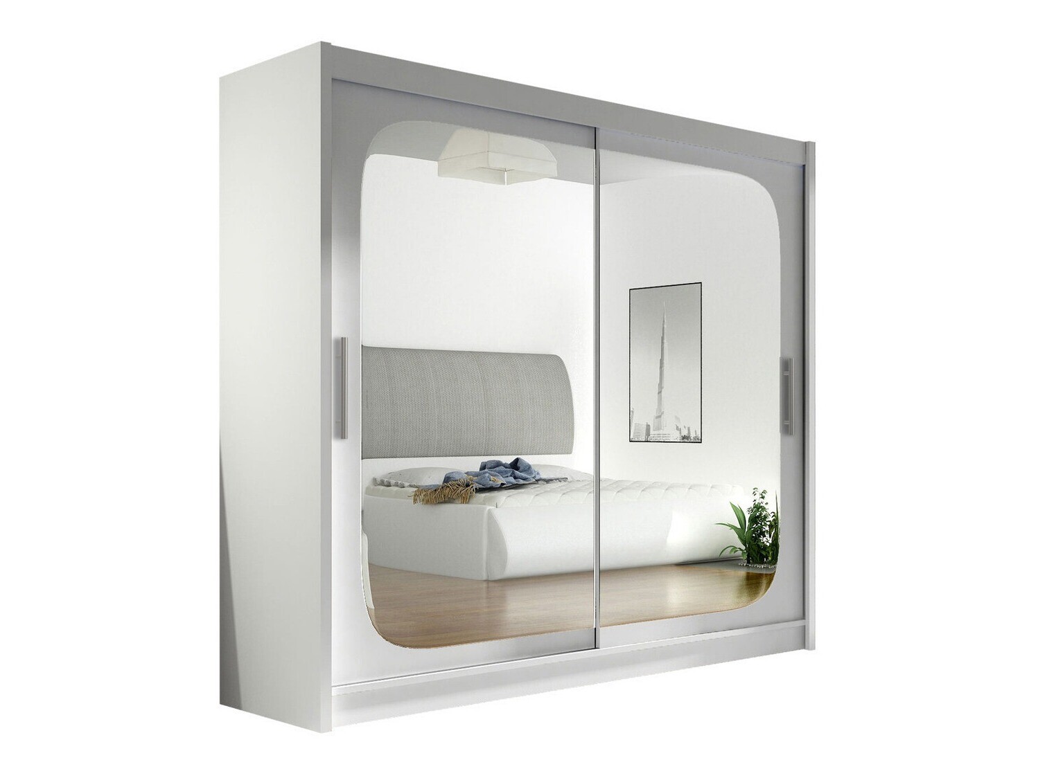 Armoire Closico Pallor VIII (Blanc)