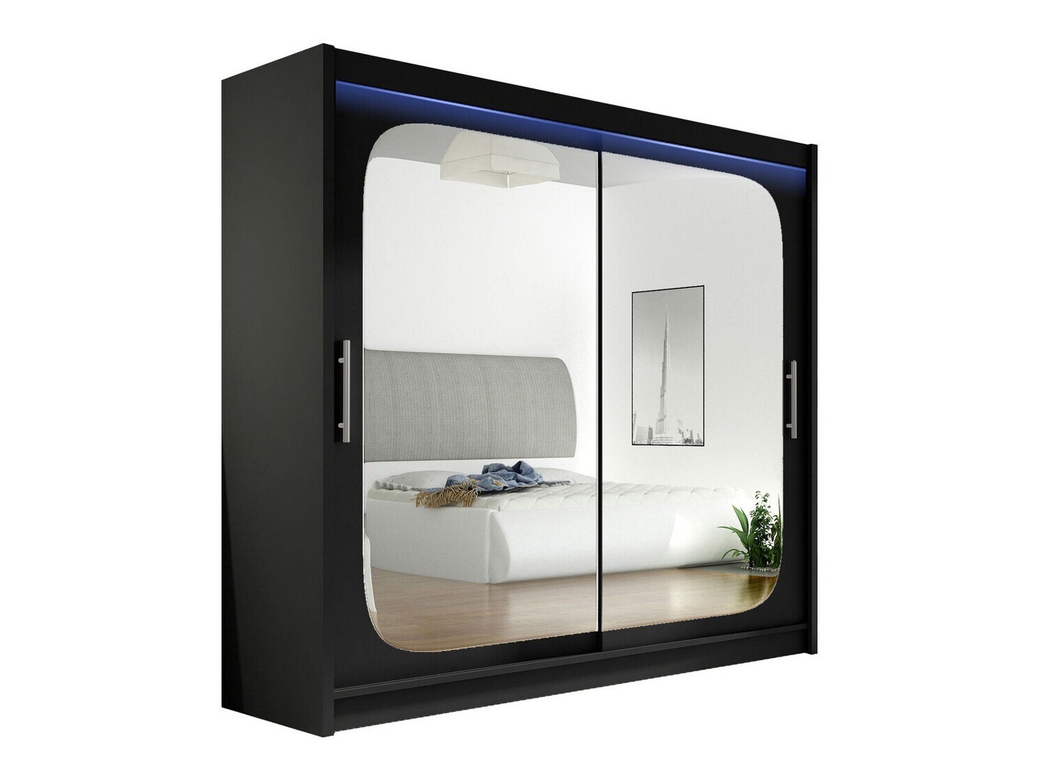 Armoire Closico Pallor VIII (Noir)