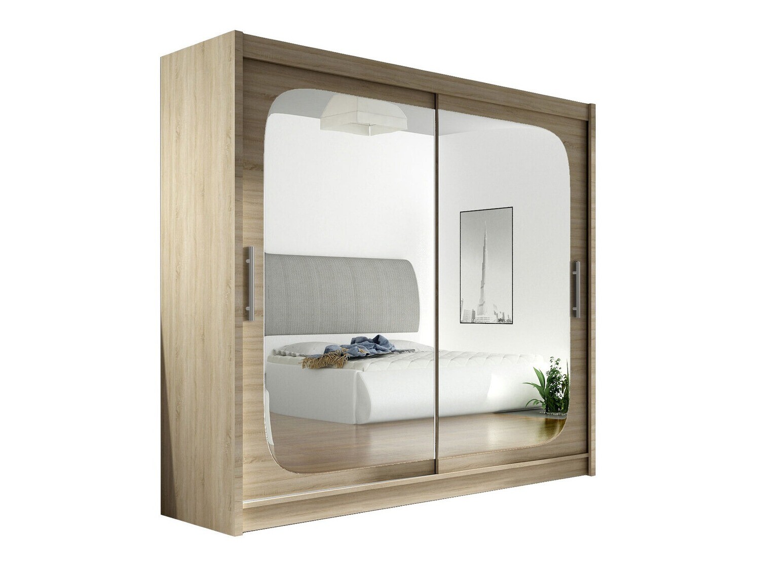 Armoire Closico Pallor VIII (Sonoma chêne)