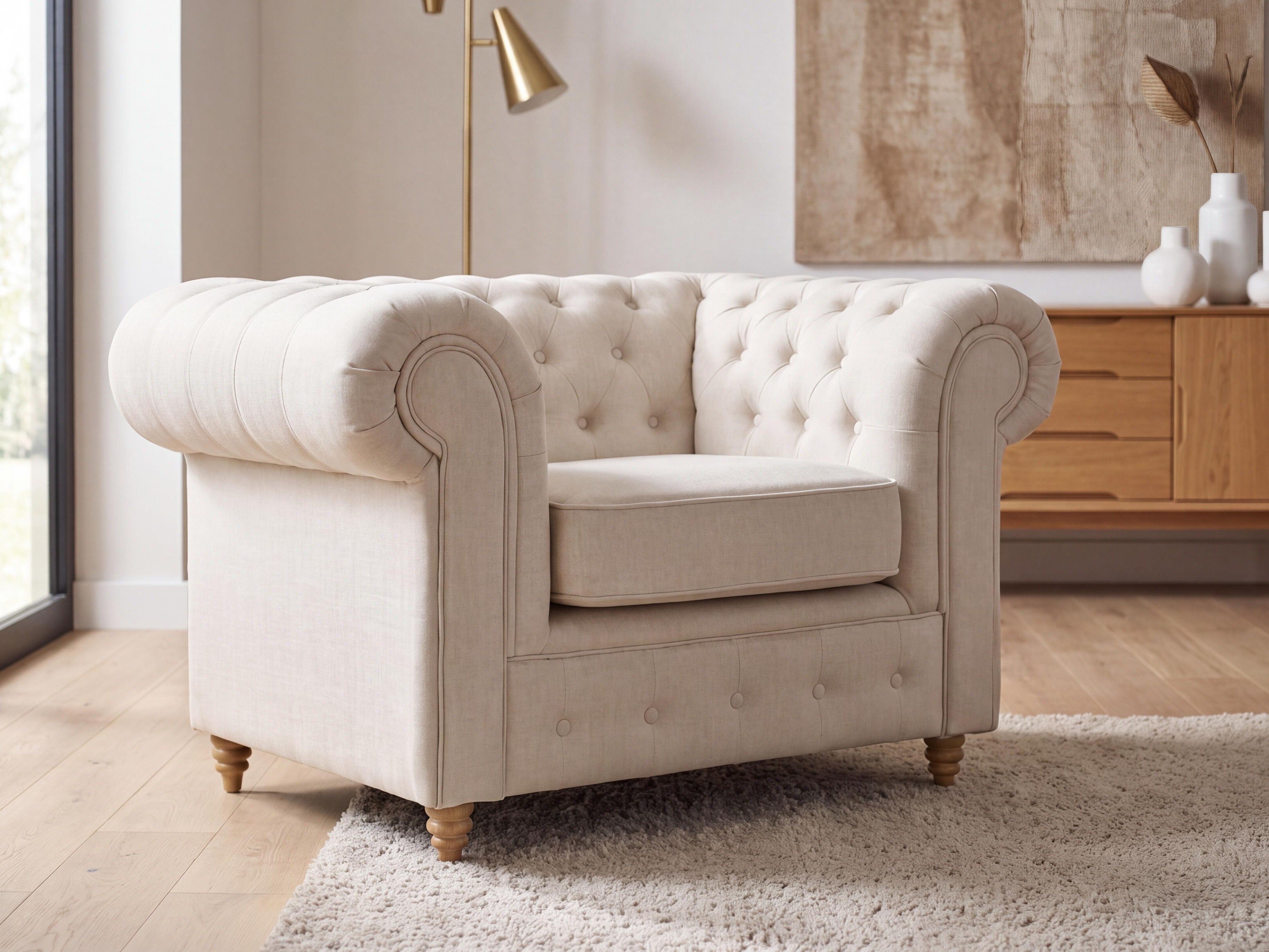 Fauteuil Chesterfield Elitala 102 (Vogue 01)