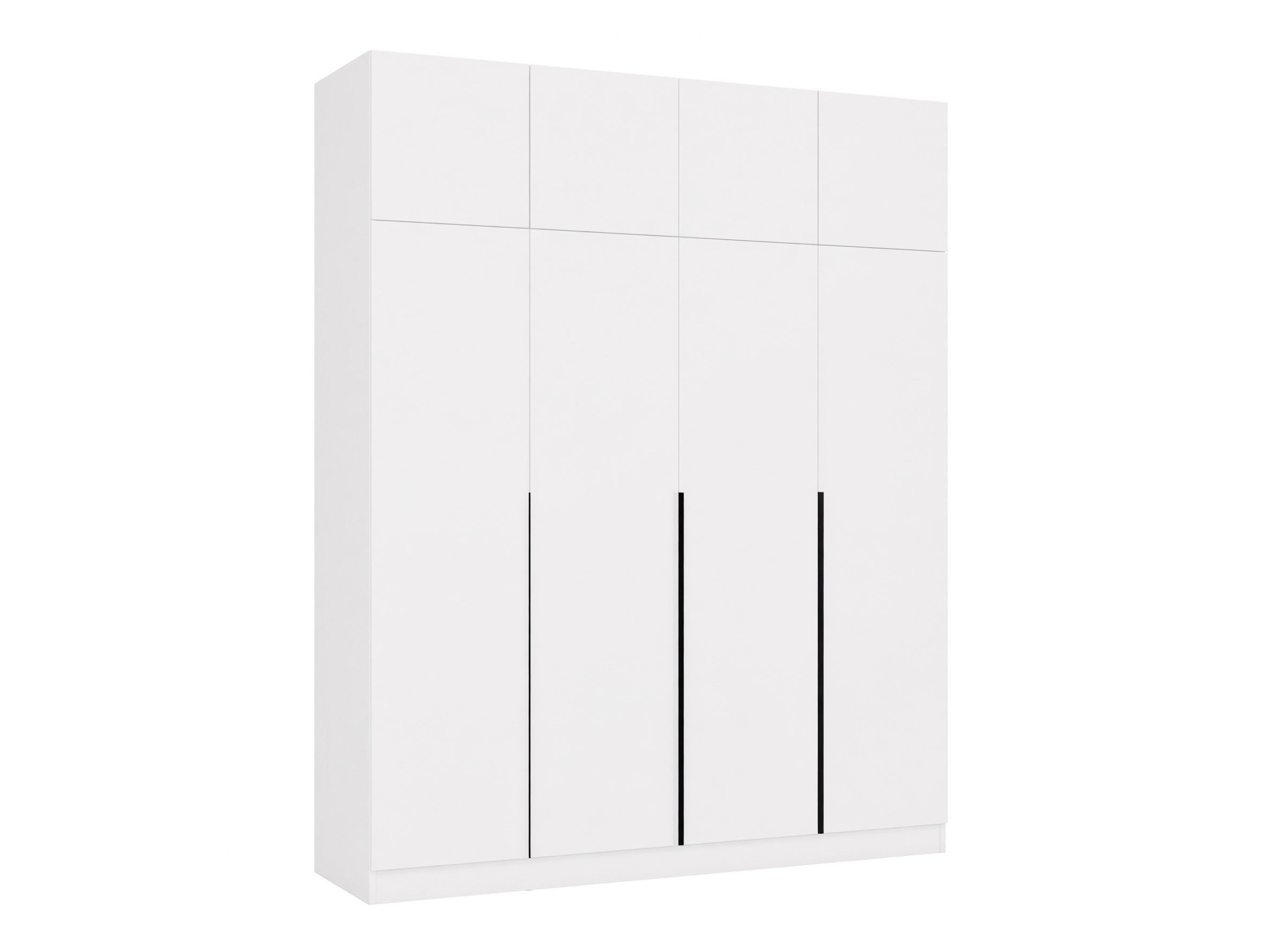 Armoire Mandeville 400 (Blanc + Noir)