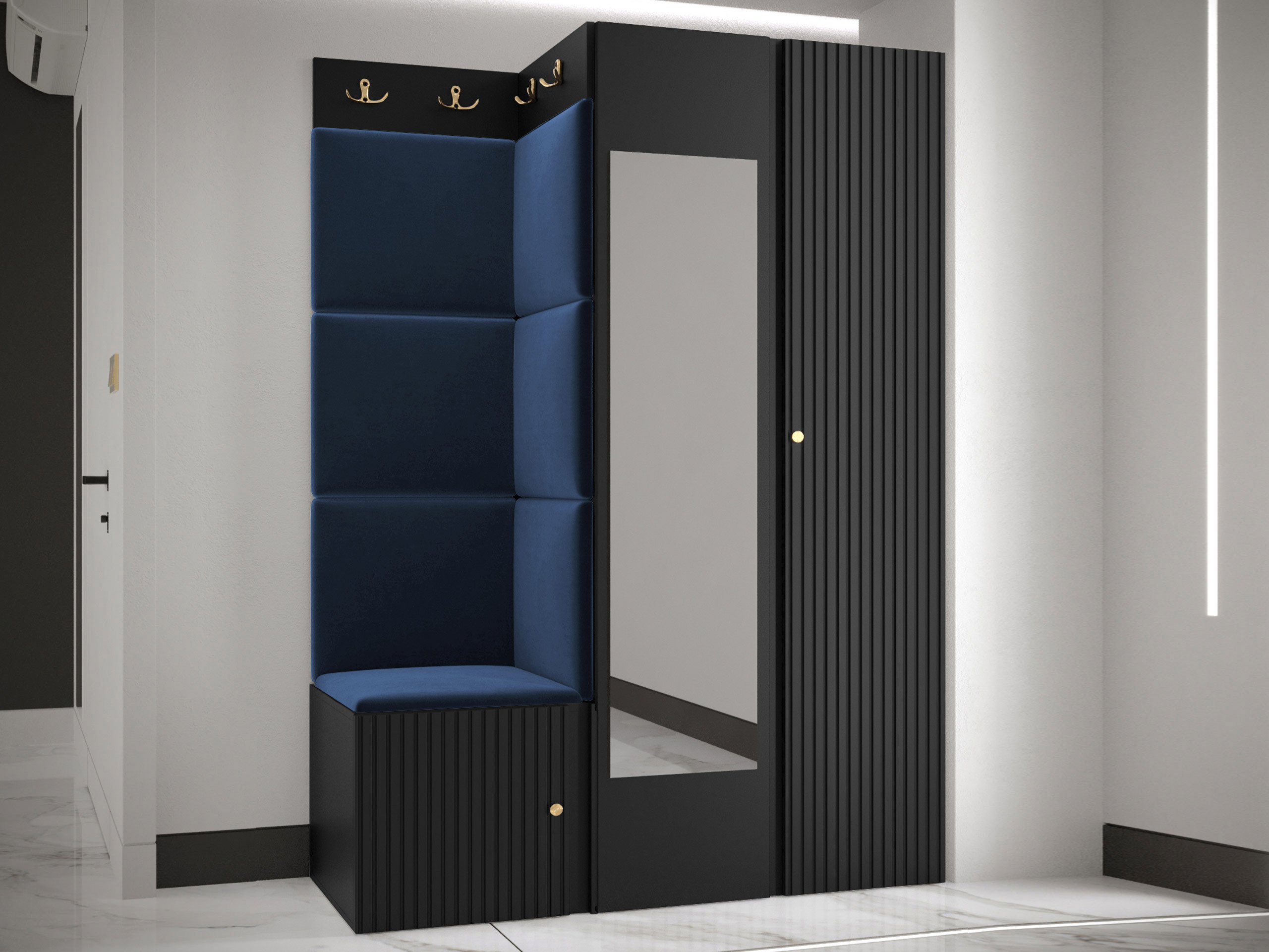 Meuble d'entrée Hartford 388 (Polo 891)