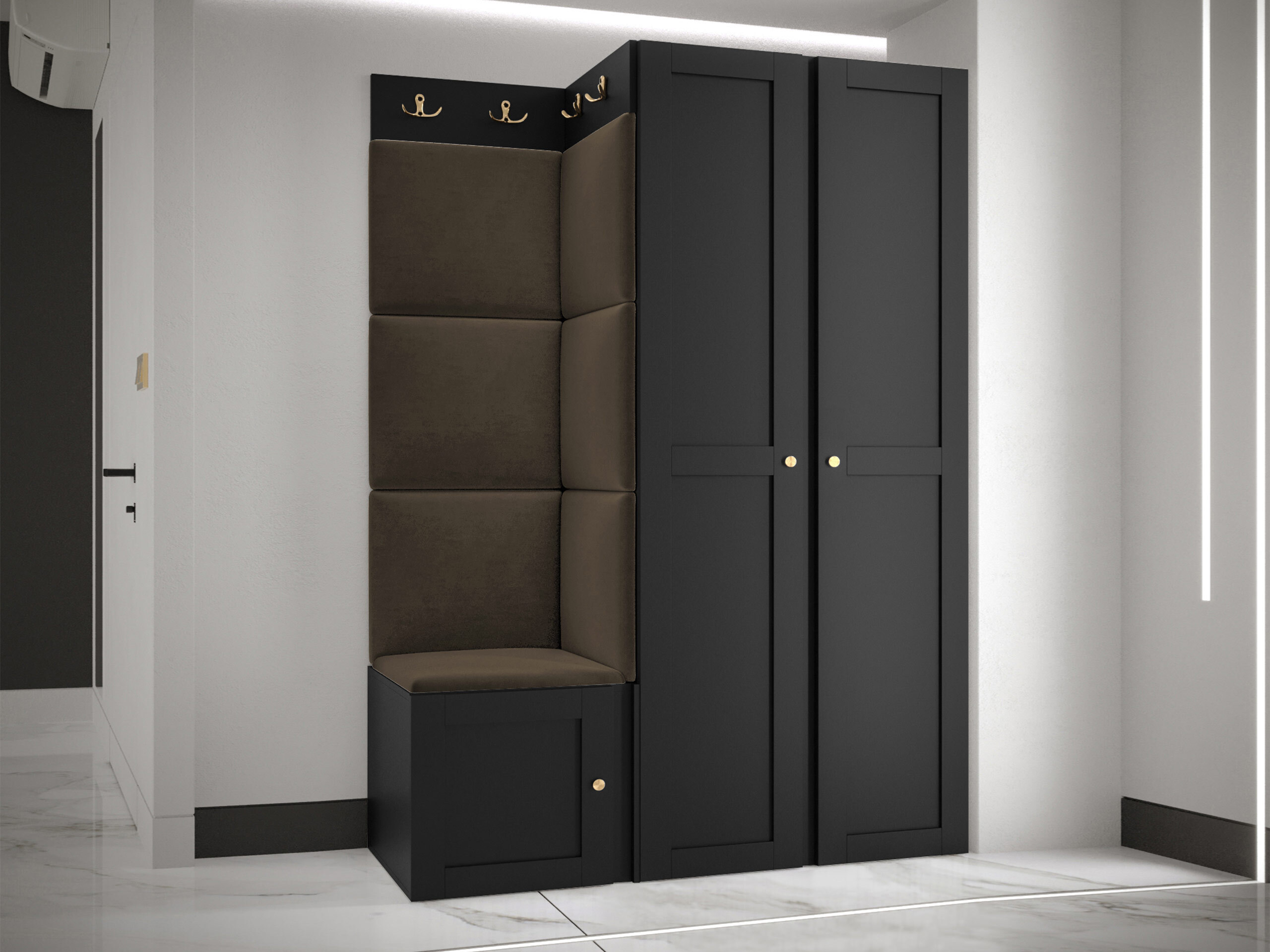 Ensemble de meubles d’entrée Hartford 379 (Polo 877)