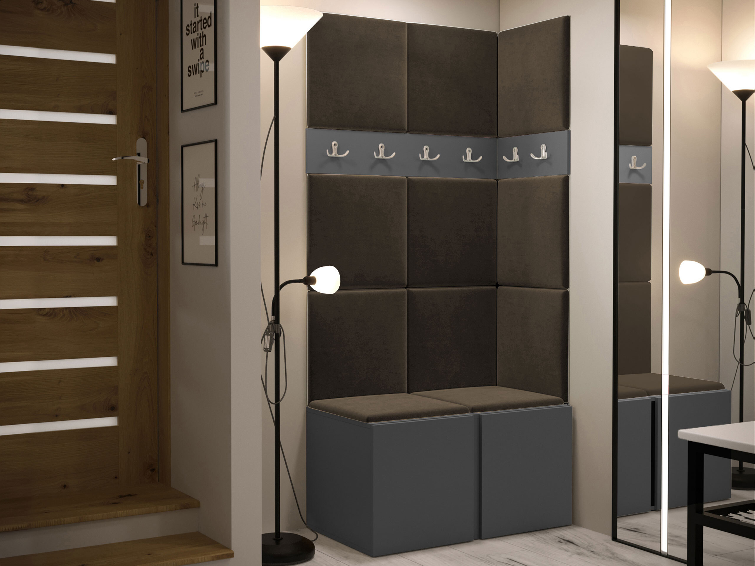Ensemble de meubles d’entrée Pinis I (Polo 877)