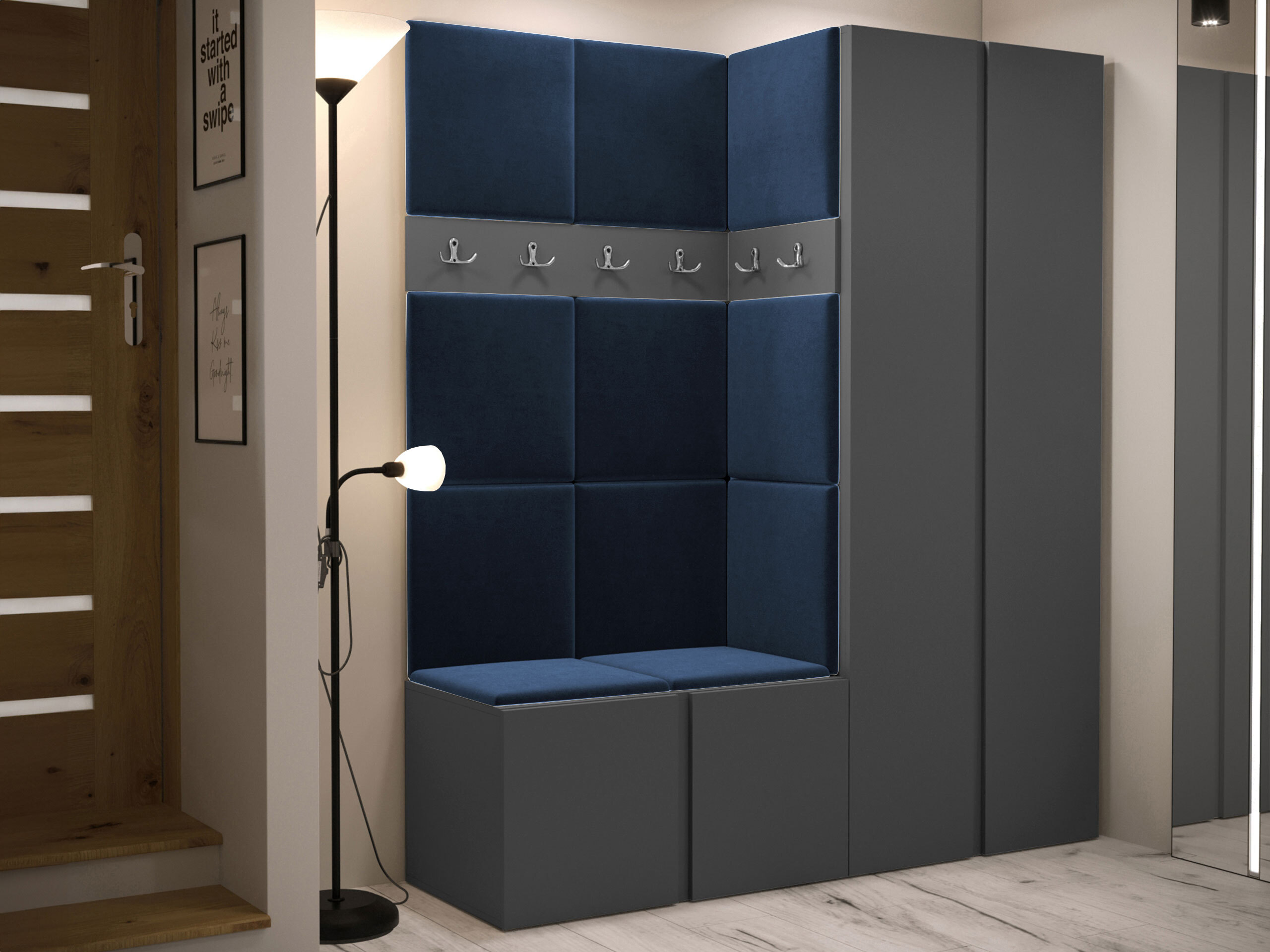 Meuble d'entrée Pinis III (Polo 891)
