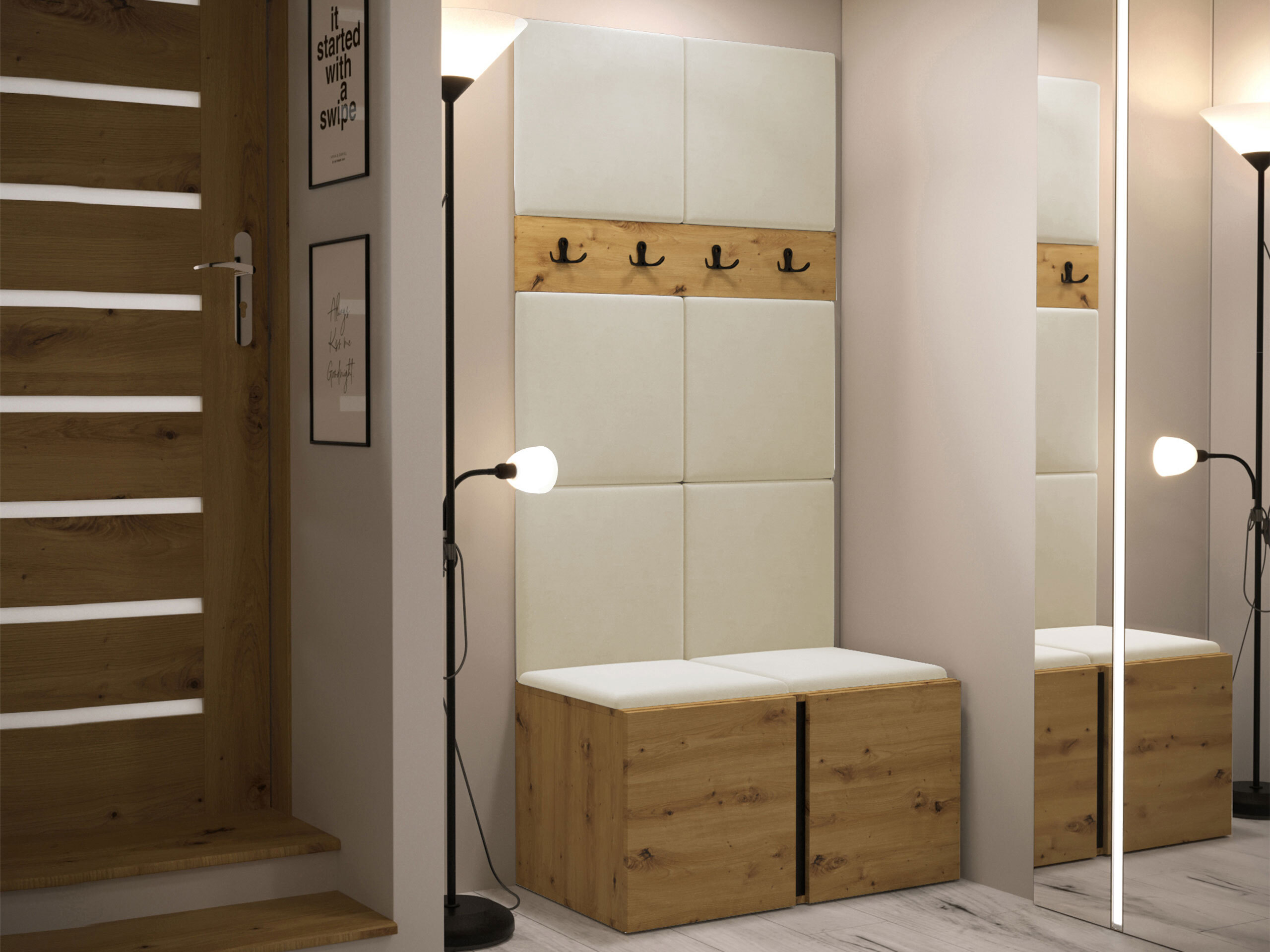 Meuble d'entrée Pinis IV (Polo 872)
