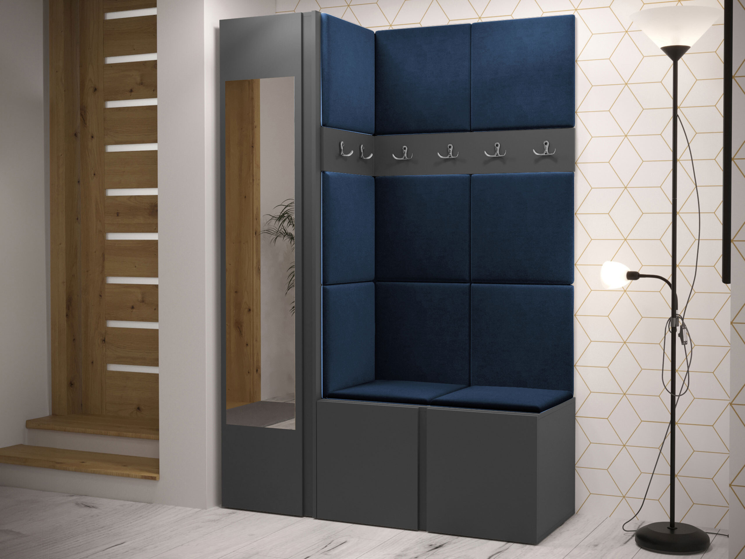 Ensemble de meubles d’entrée Hartford 277 (Polo 891)