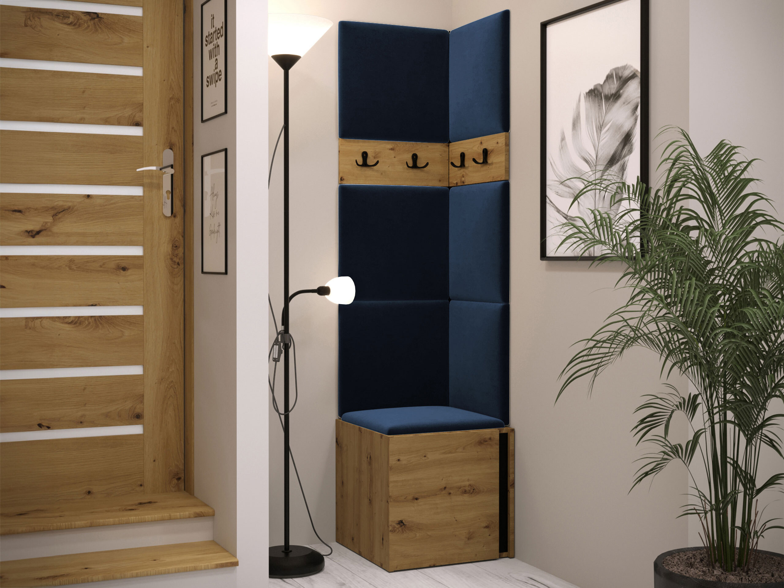Ensemble de meubles d’entrée Pinis XXI (Polo 891)
