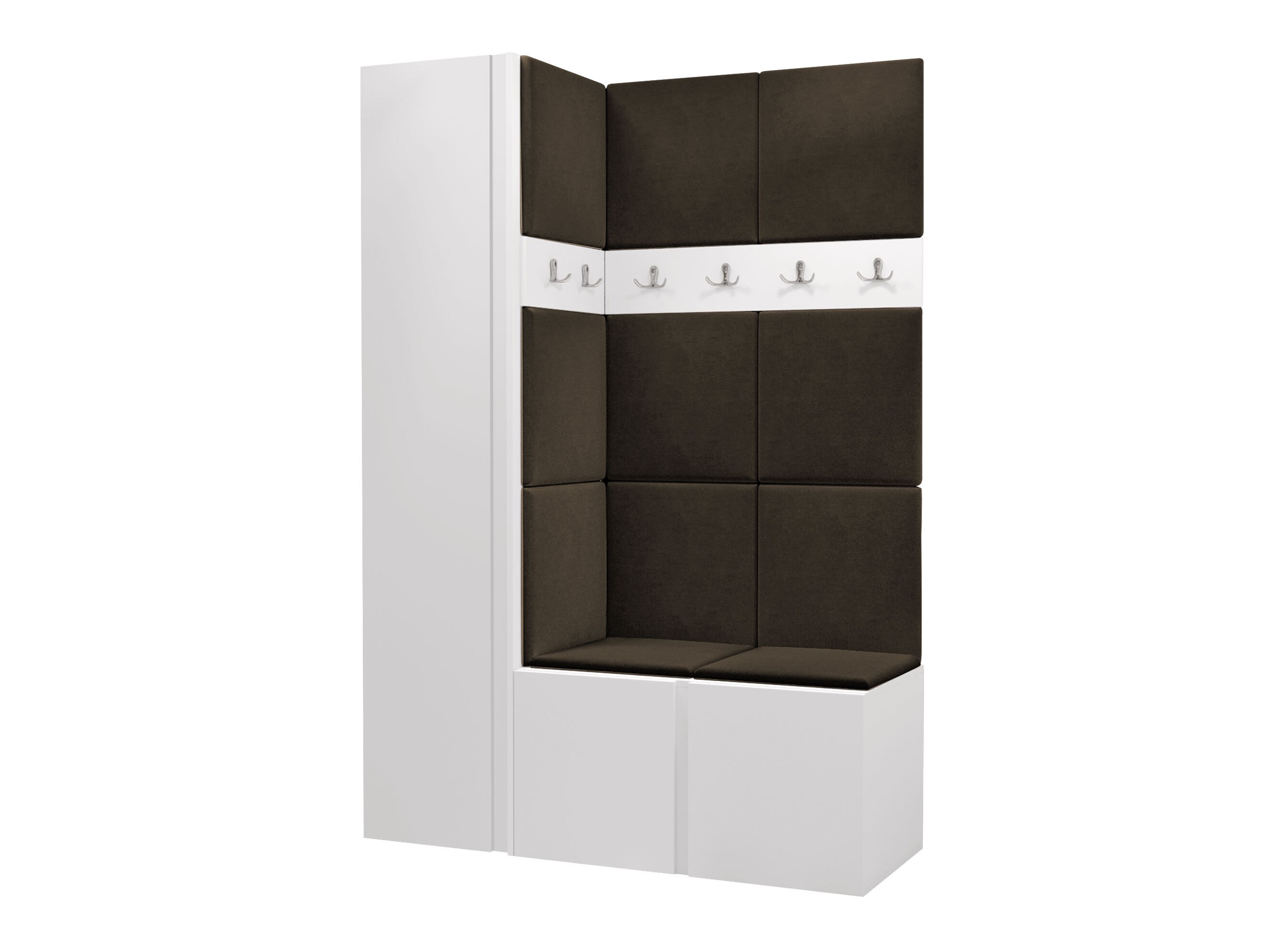 Meuble d'entrée Pinis IX (Blanc)