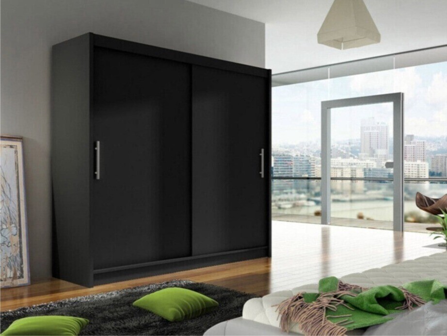 Armoire Closico Pallor I (Noir)
