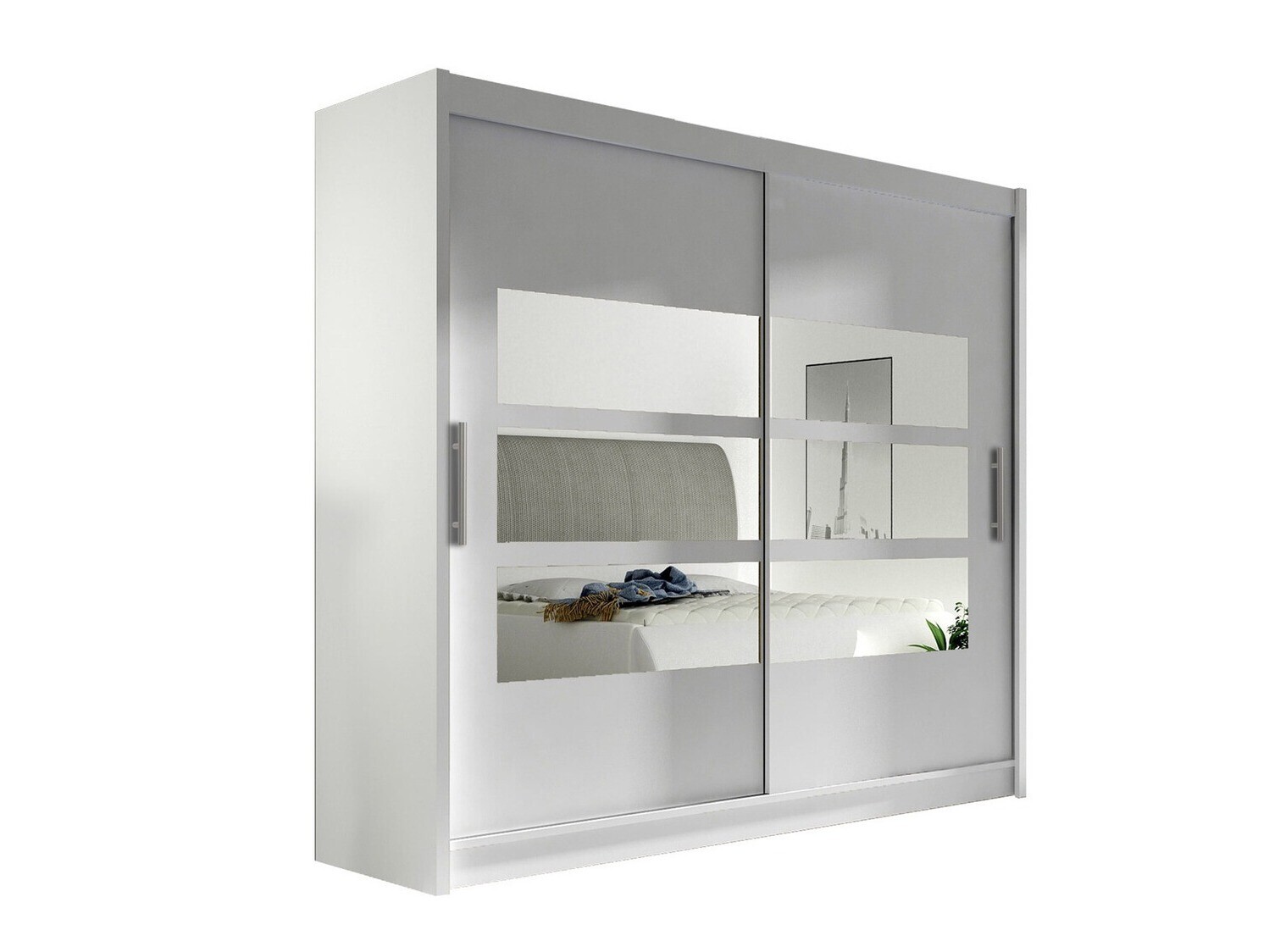 Armoire Closico Pallor III (Blanc)