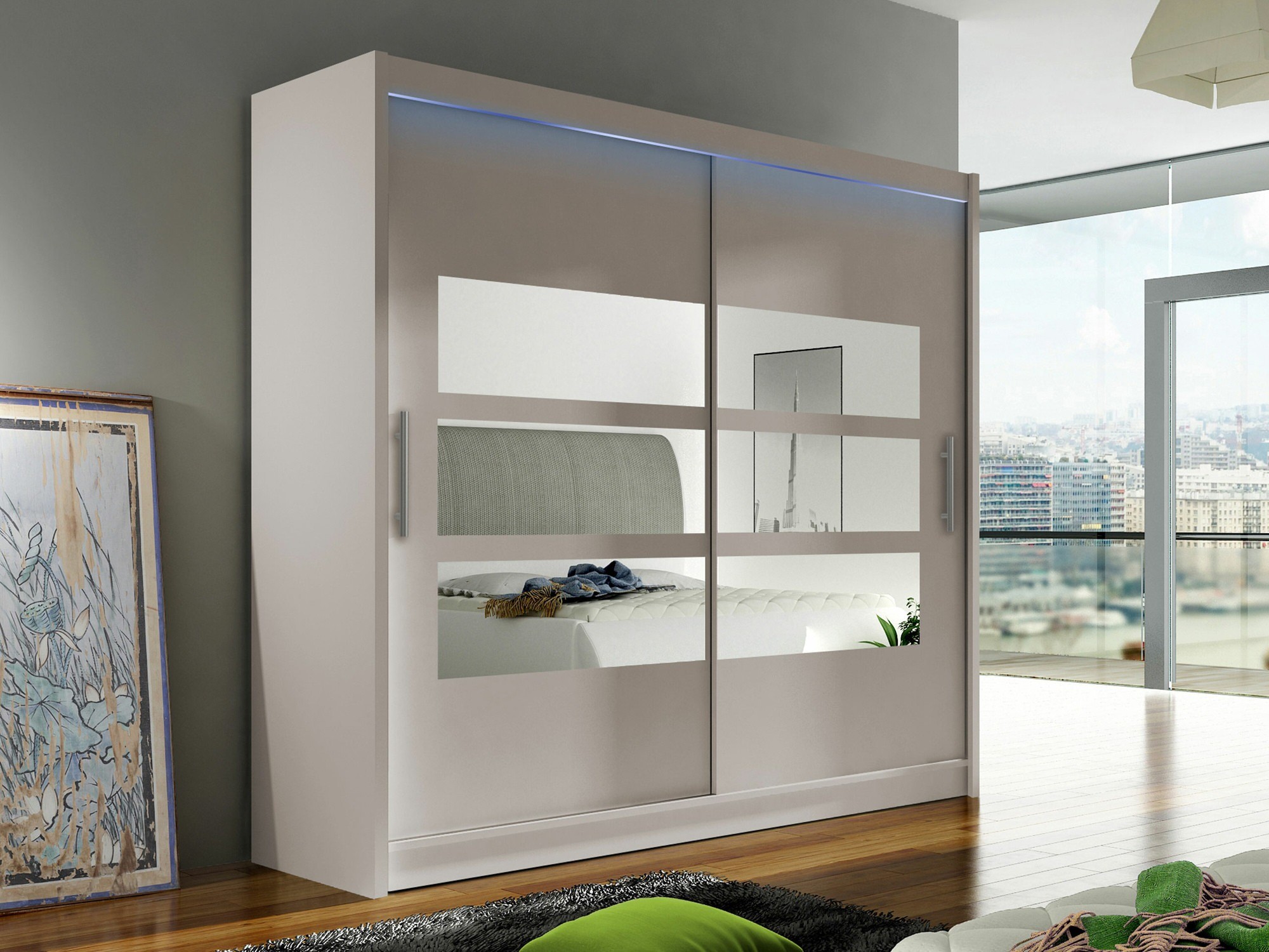 Armoire Closico Pallor III (Cachemire)