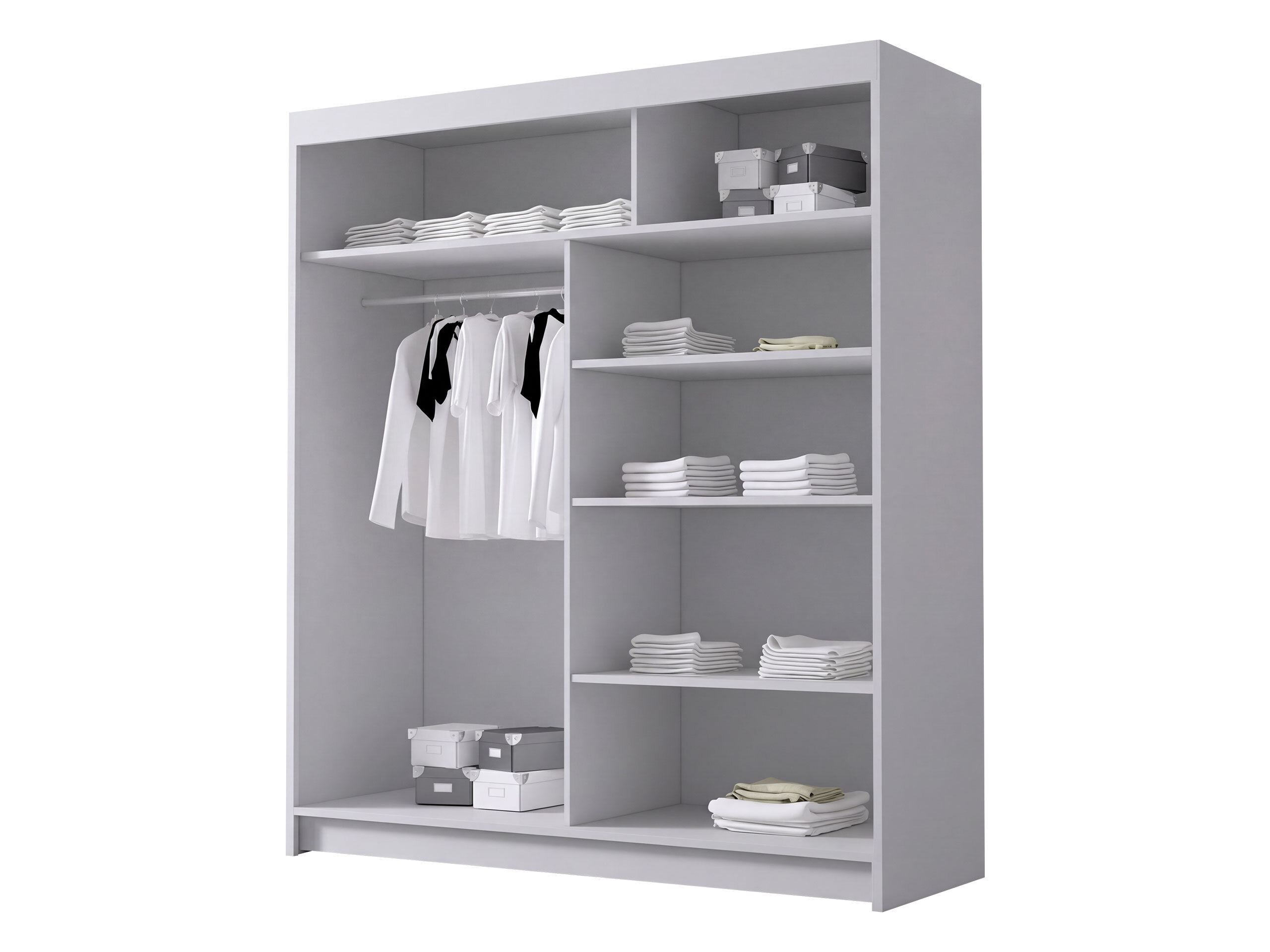Armoire Closico Pallor IV (Blanc)
