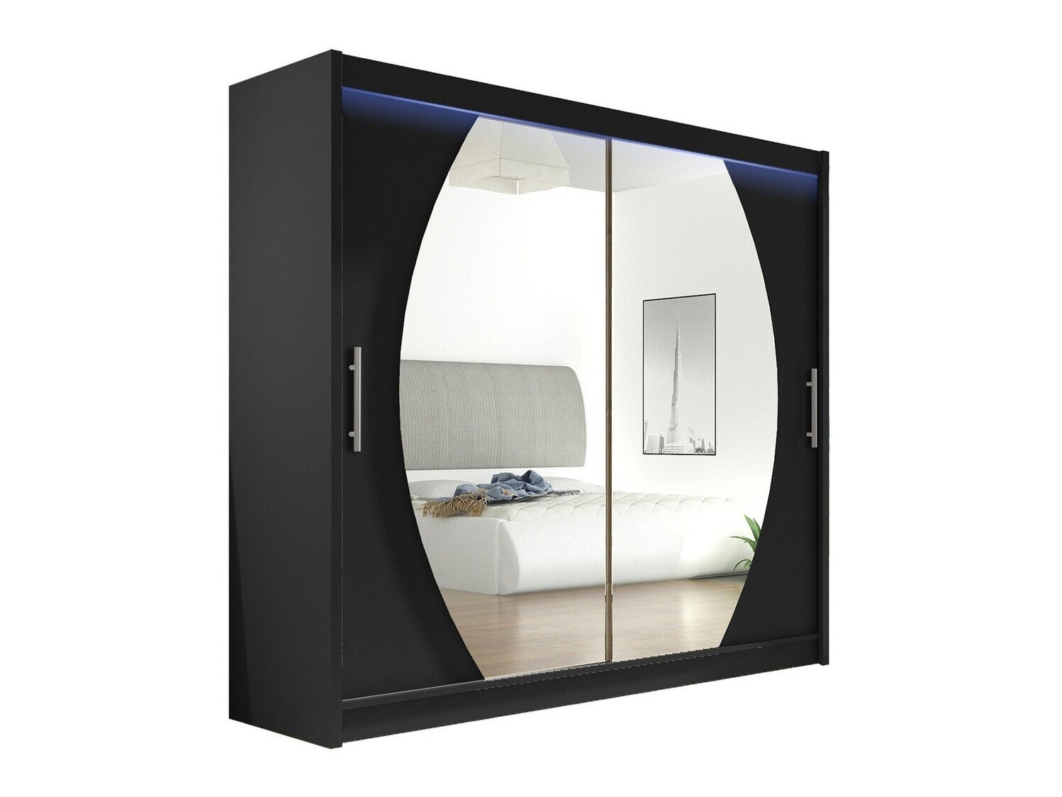 Armoire Closico Pallor IV (Noir)