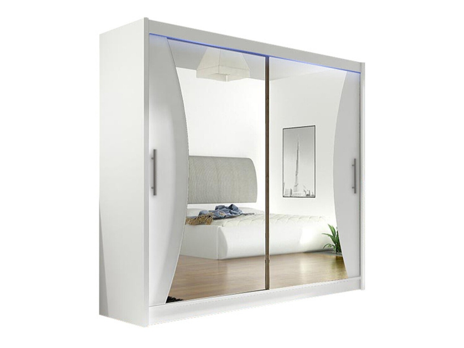Armoire Closico Pallor V (Blanc)