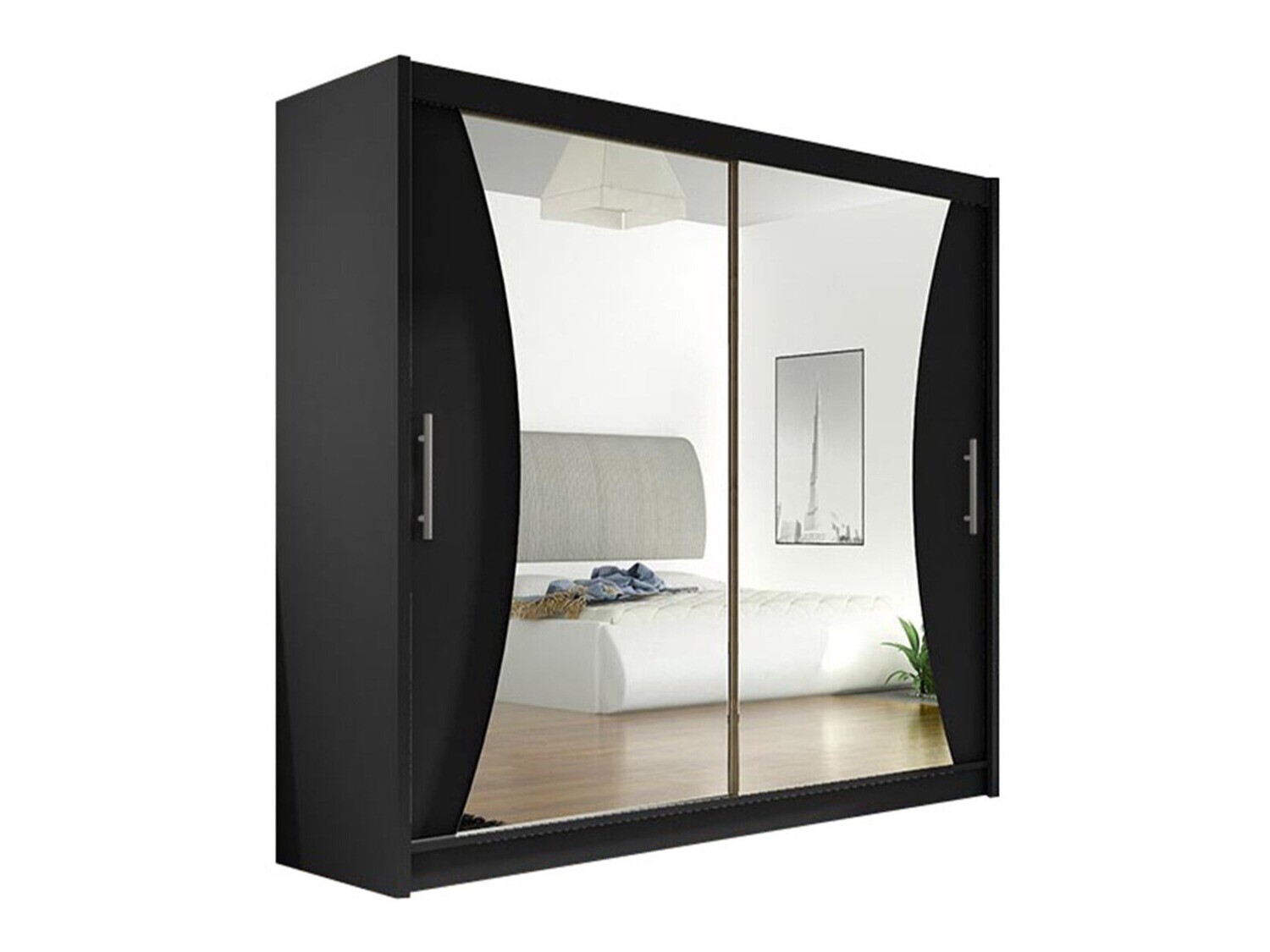 Armoire Closico Pallor V (Noir)