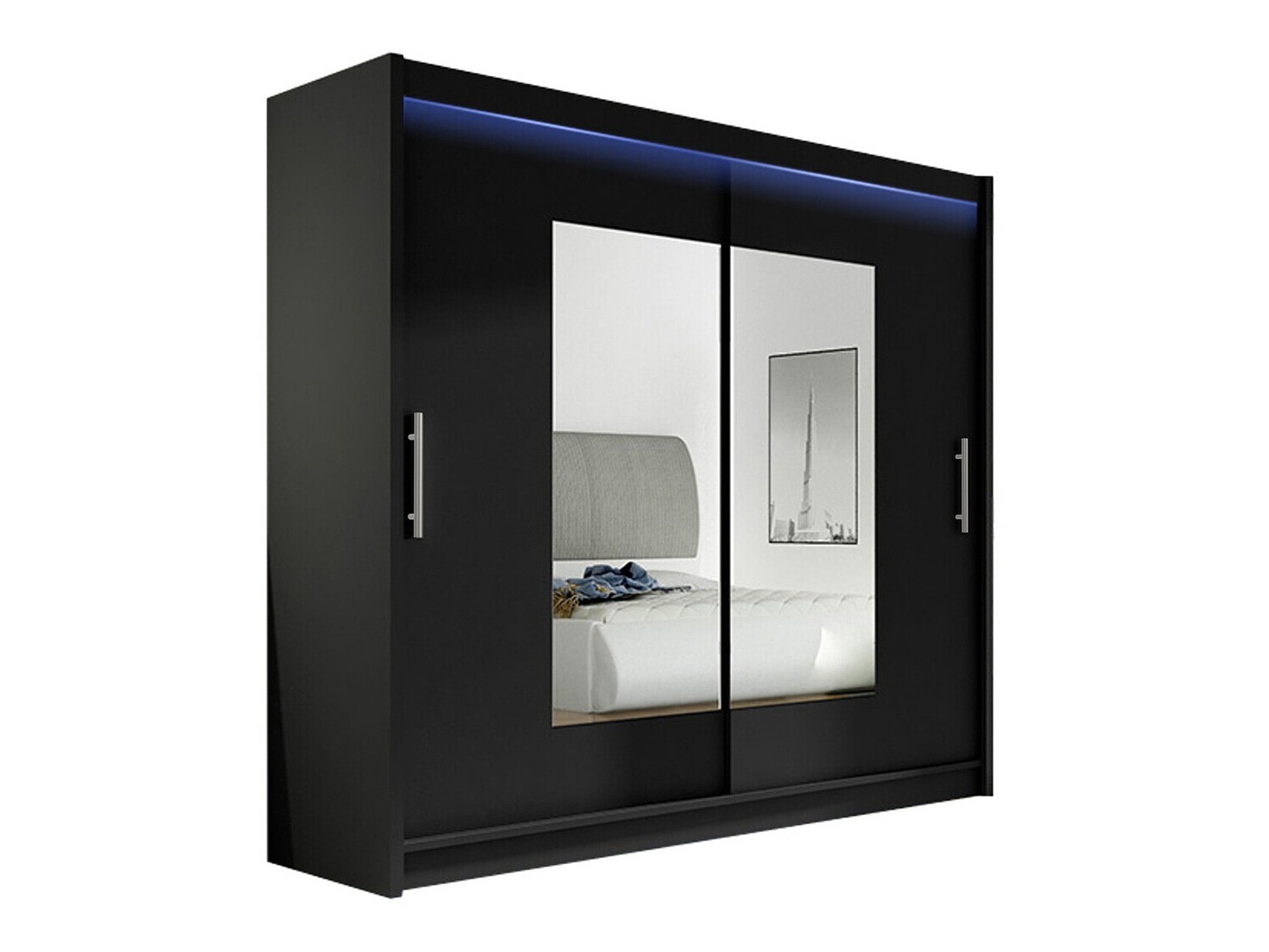 Armoire Closico Pallor VII (Noir)
