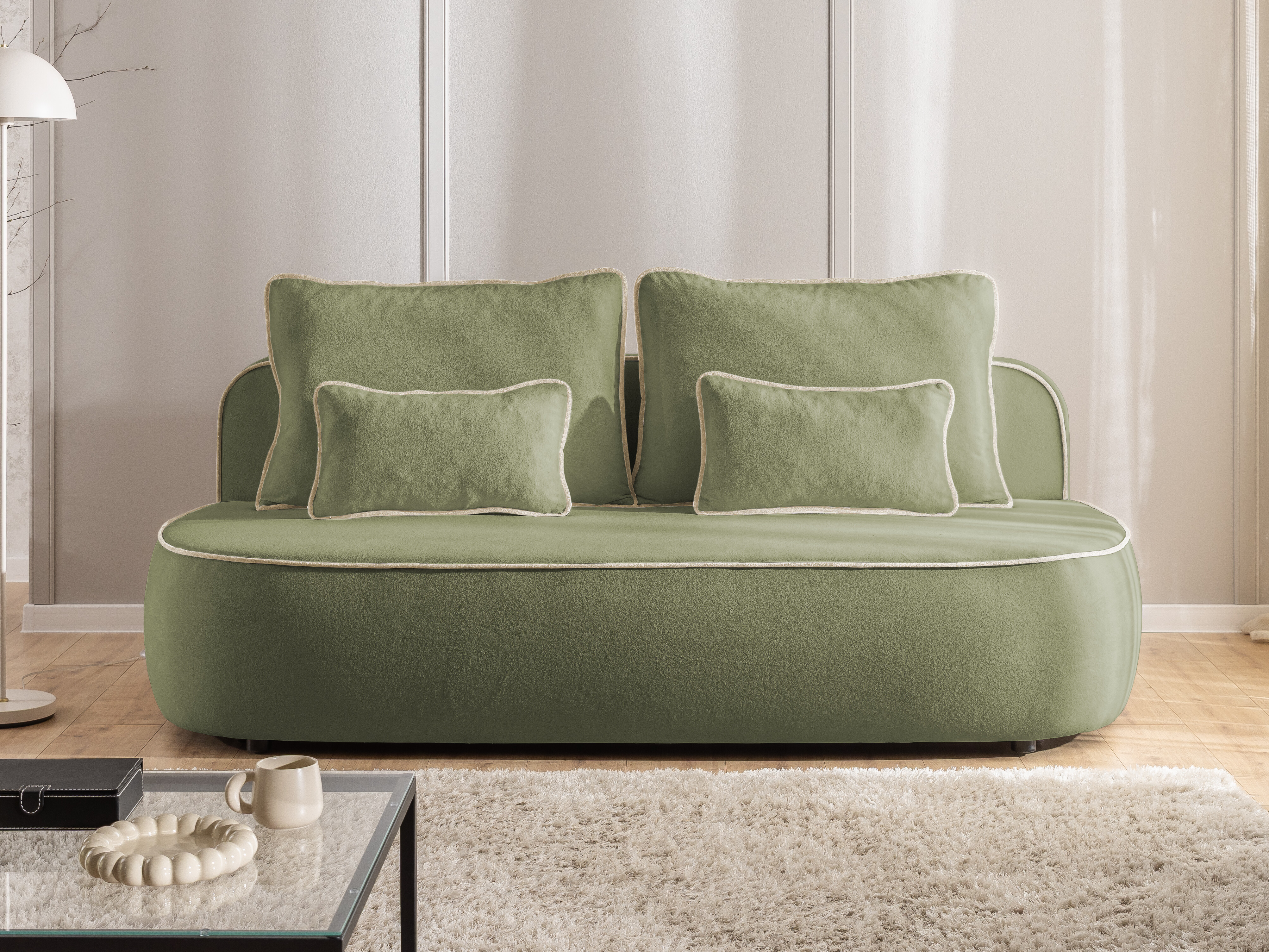 Canapé convertible Rocklin 243 (Doux 12 + Doux 02)