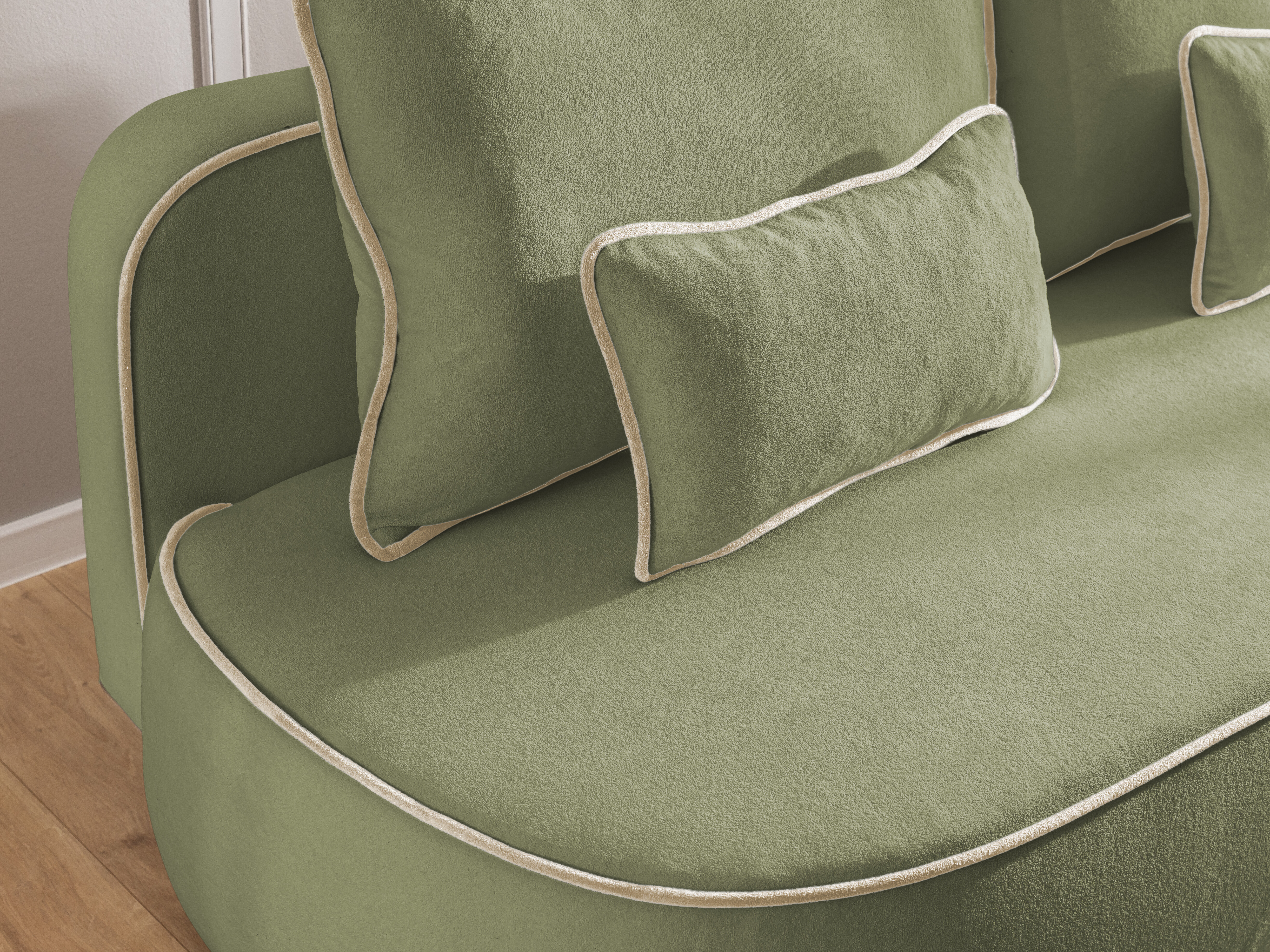 Canapé convertible Rocklin 243 (Doux 12 + Doux 02)