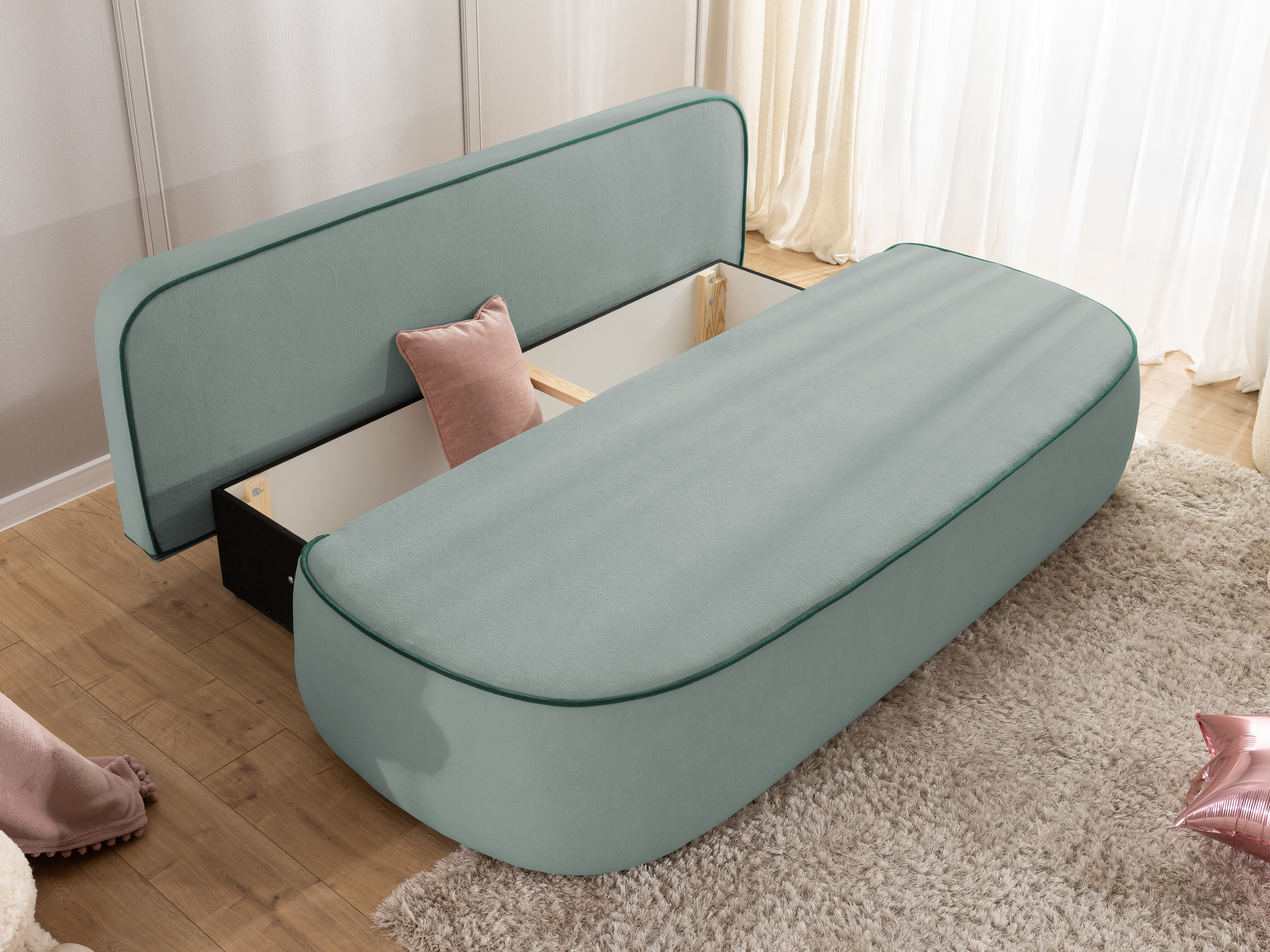 Canapé convertible Rocklin 243 (Doux 15 + Doux 14)