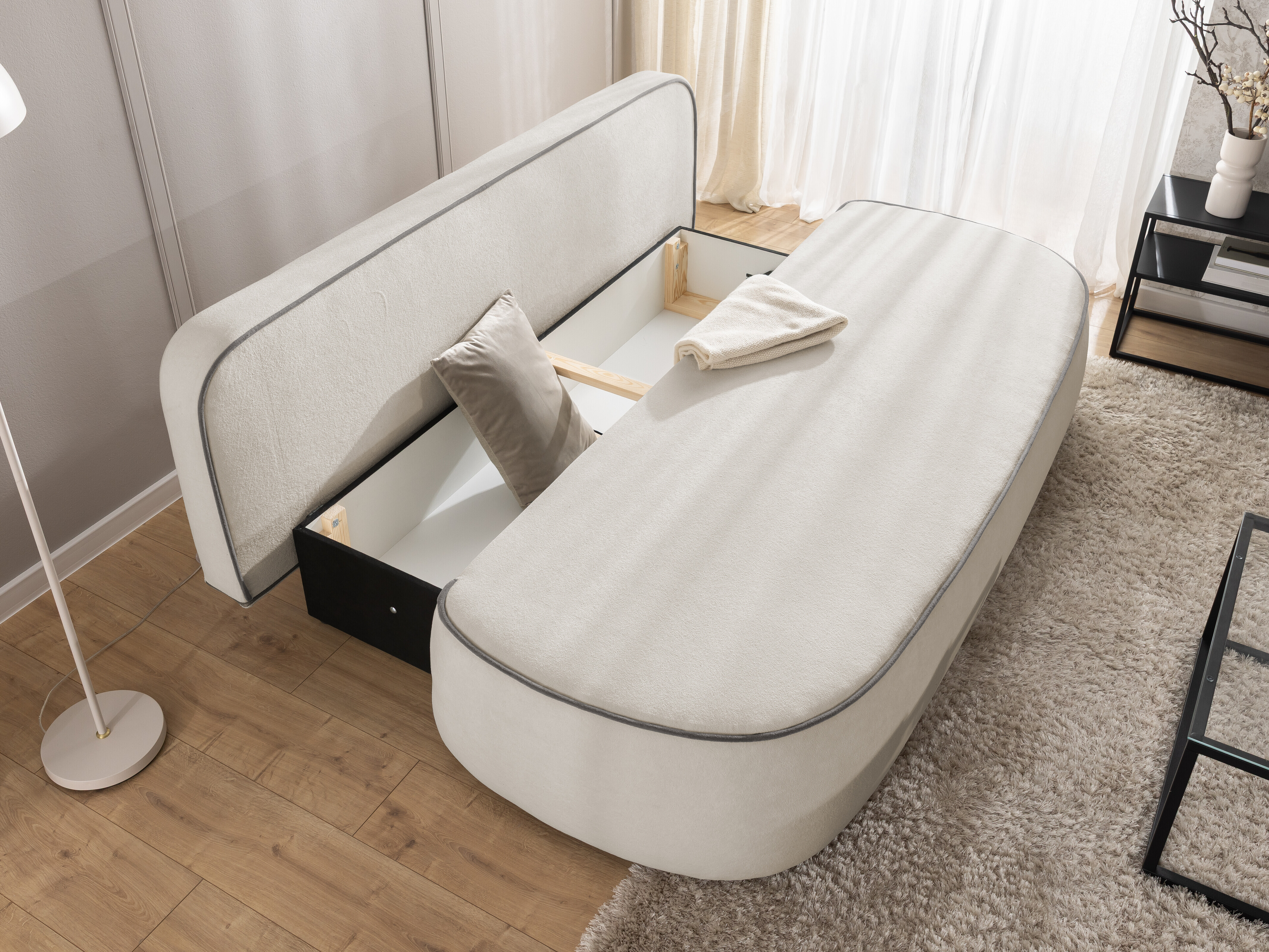 Canapé convertible Rocklin 243 (Doux 19 + Doux 21)
