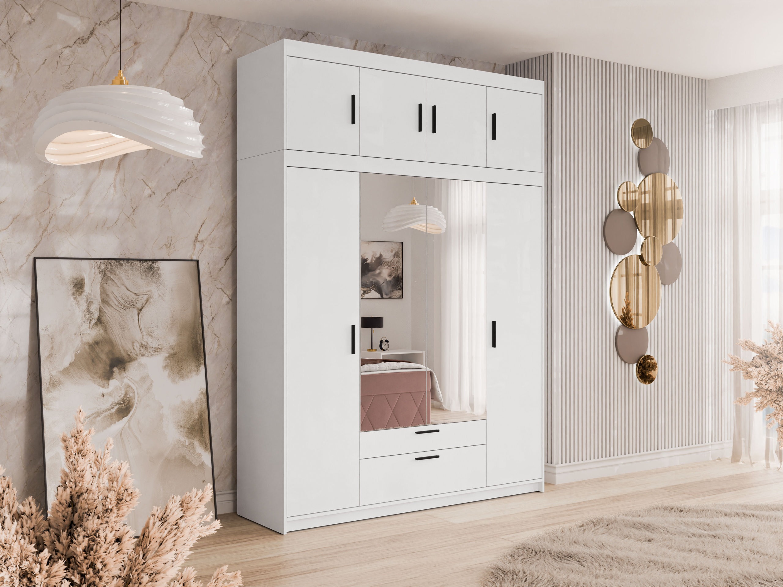 Armoire Novduni 109 (Blanc)