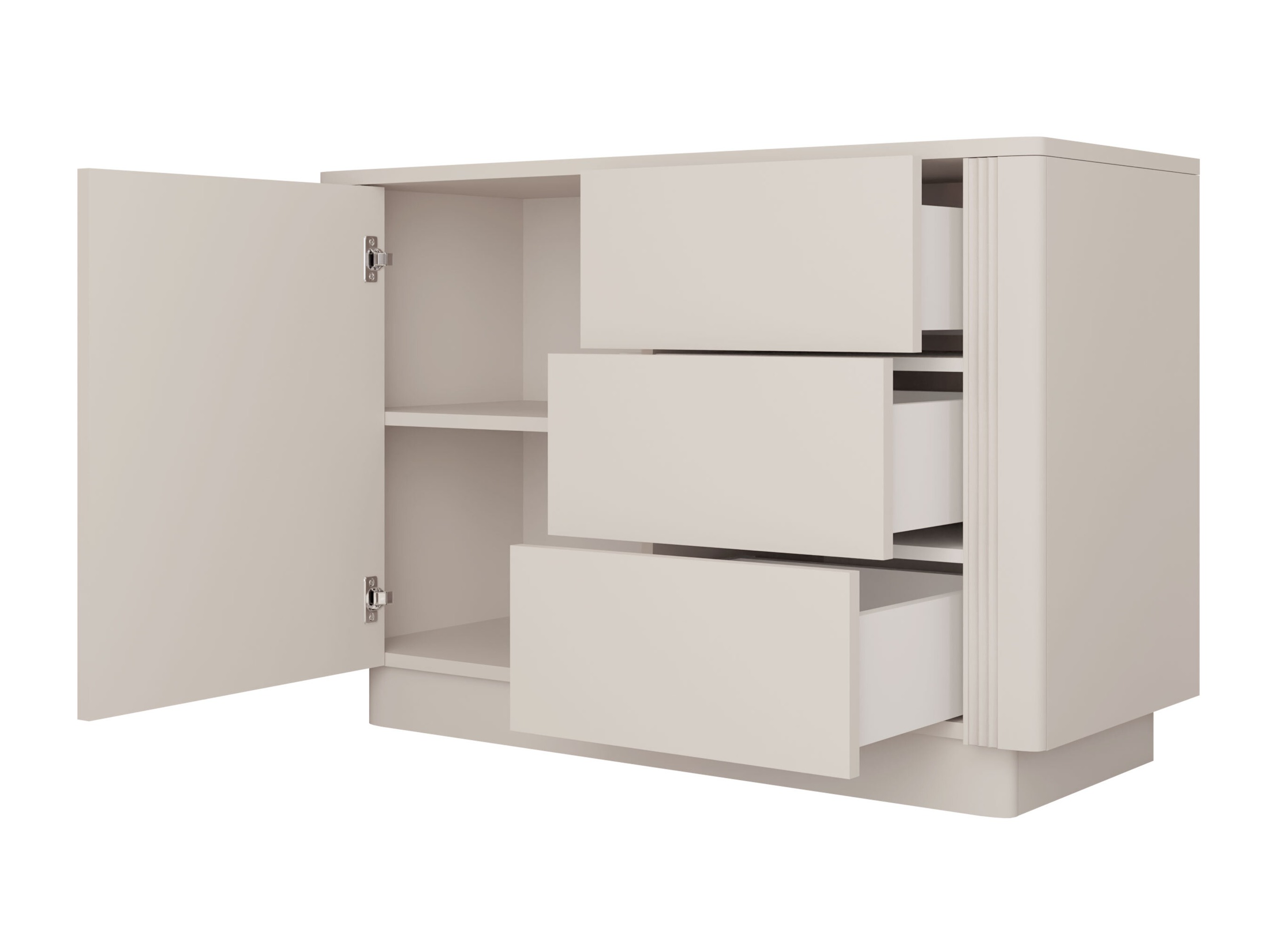 Commode Comfivo Arbal (Chêne foncé)