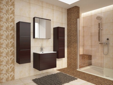 Ensemble de salle de bain Tucson 105 (Wengué)