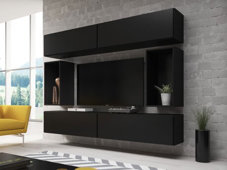 Ensemble de salon Corbele 106 (Noir)