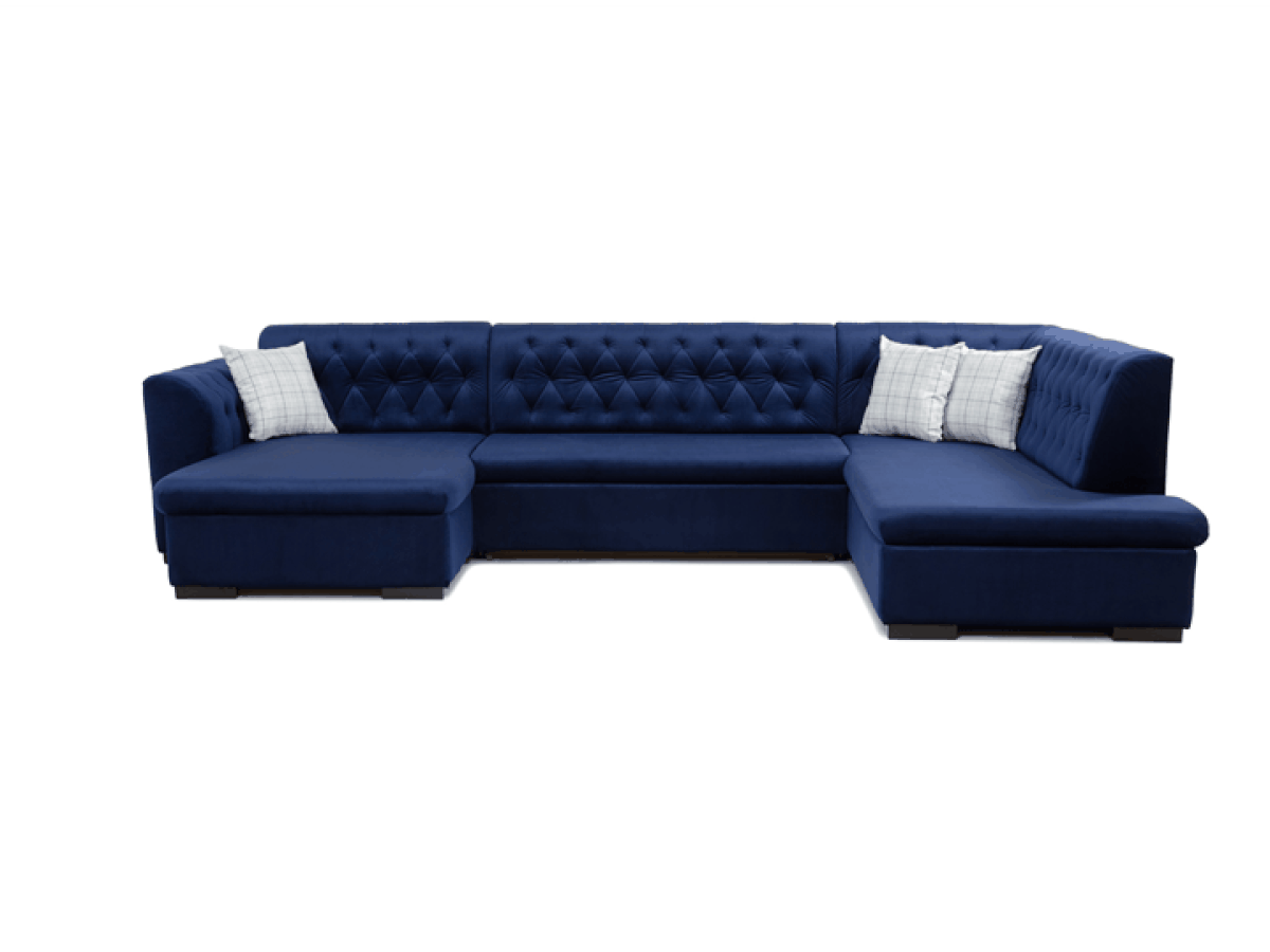 Canapé d'angle Comfivo 269 (Magic velours 2219 + Magic velours 2217)