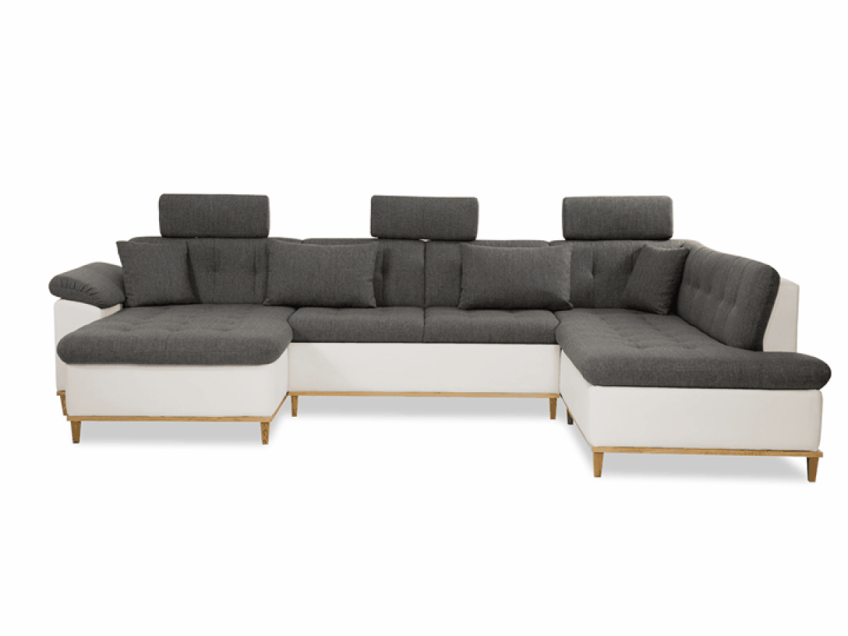 Canapé d'angle Comfivo 295 (Kronos 09 + Senegal 818)