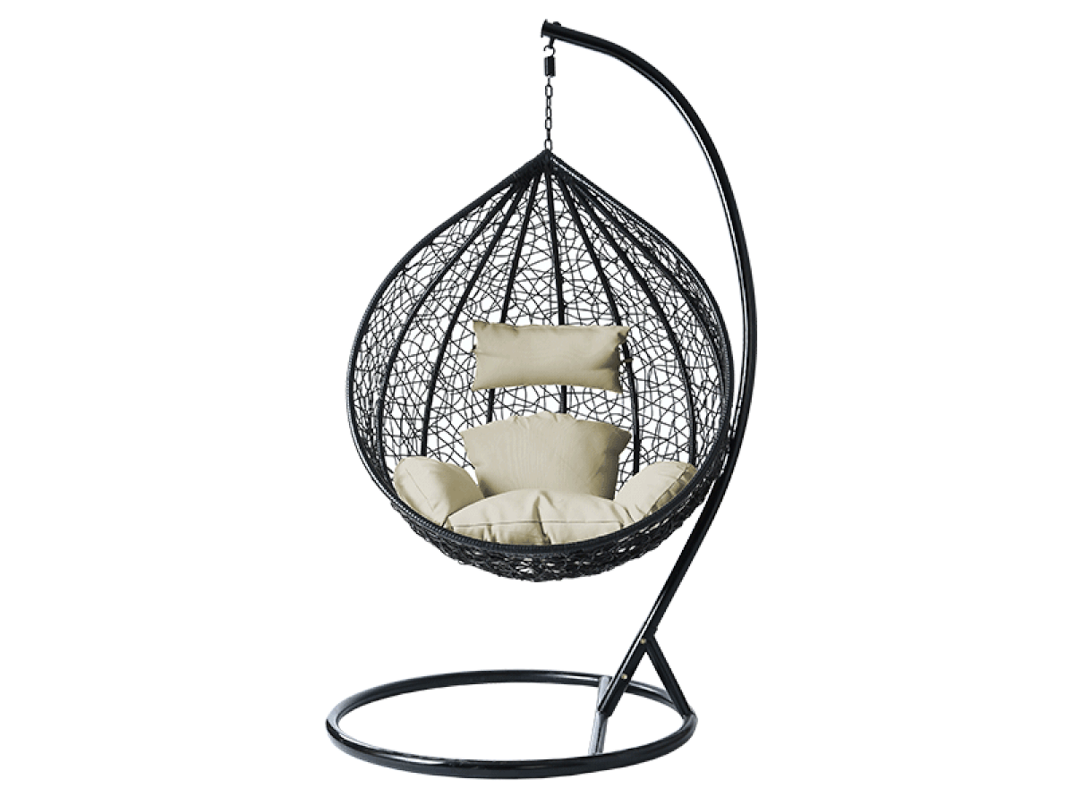 Chaise suspendu Comfivo 148 (Gris + Gris clair)